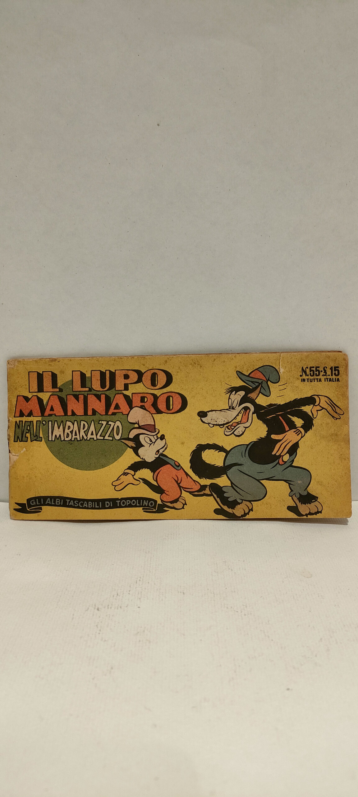 Striscia Fumetti – Gli Albi Tascabili di Topolino n.55: IL Lupo Mannaro (Ezechiele)