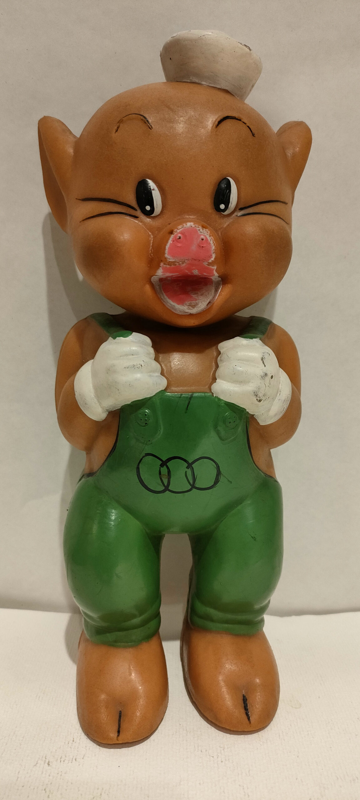 Porcellino Timmy – Salopette Verde (3 Porcellini)