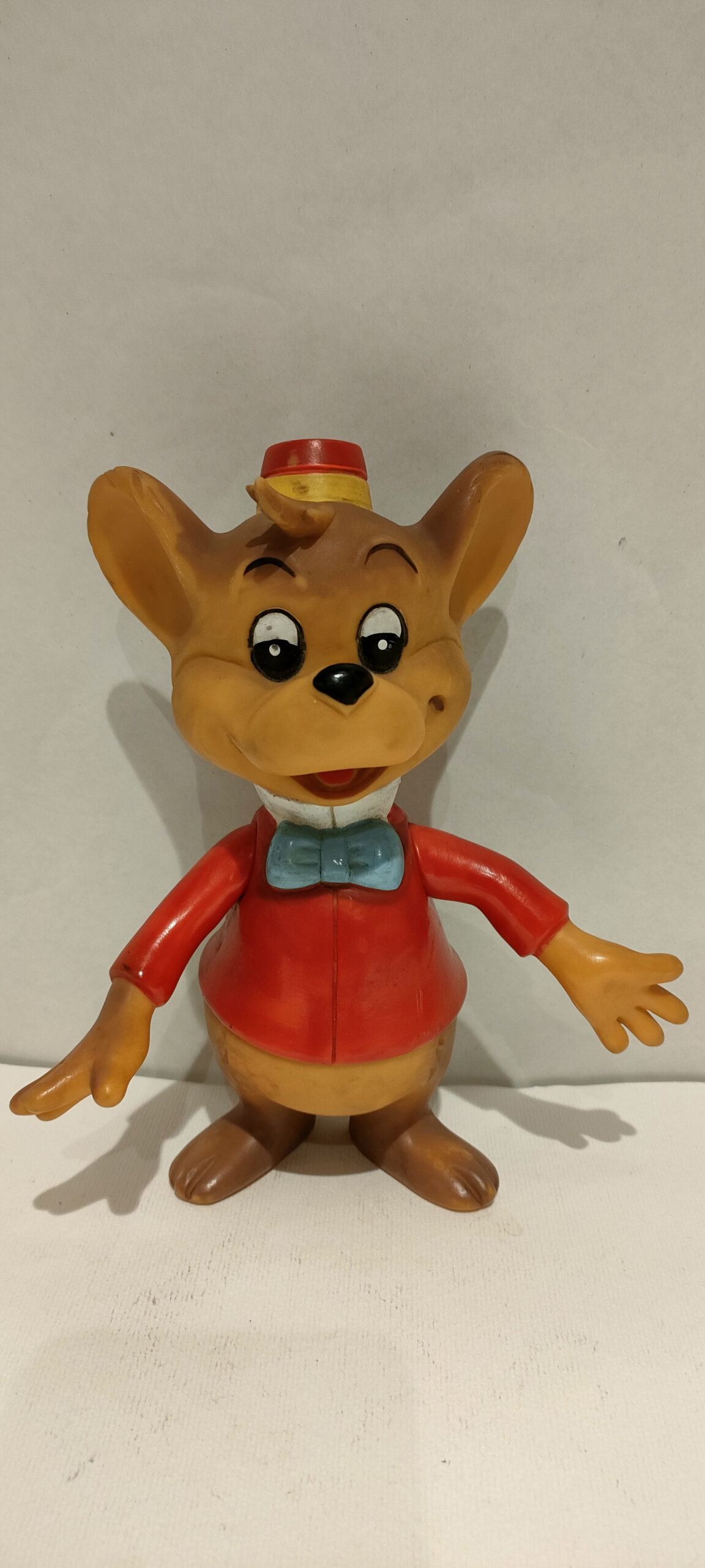 Bongo – Vestito Rosso – Cappello Cappello Giallo e Rosso – Braccia Amovibili