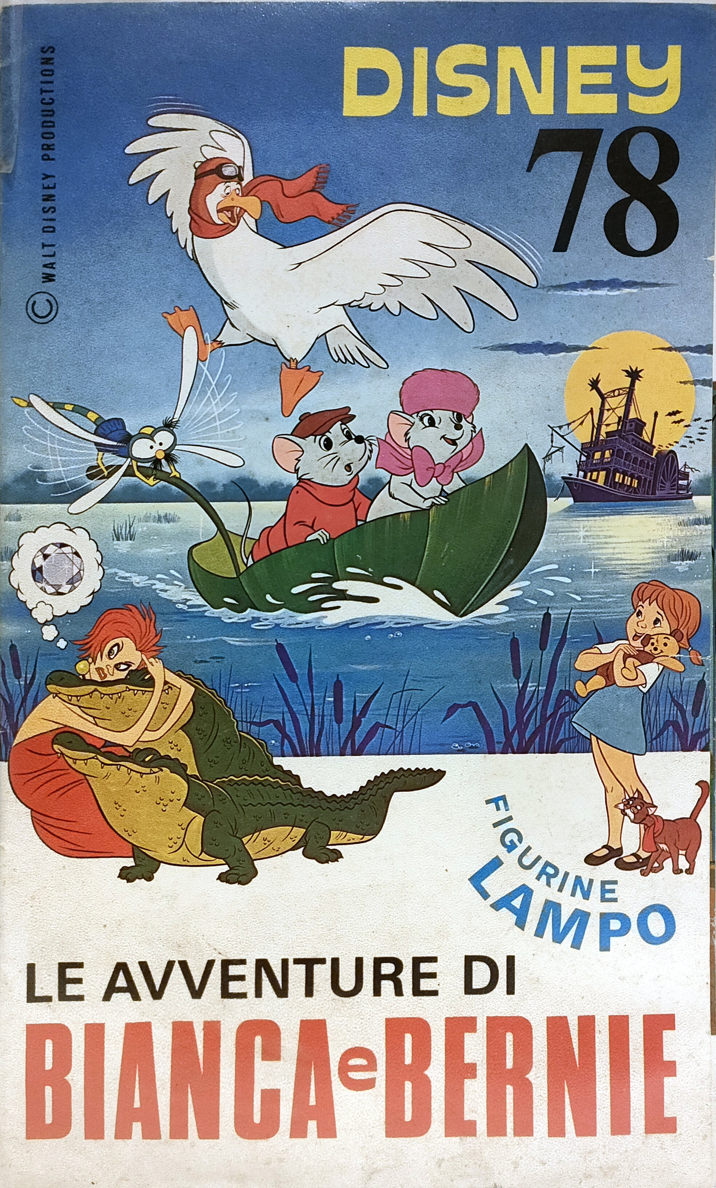 Album Figurine Lampo – Le Avventure di Bianca & Bernie