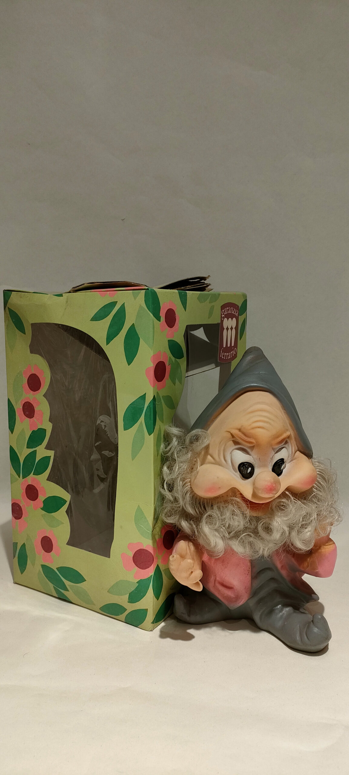 Brontolo – Con Barba Vera – Biancaneve e i 7 Nani – In Box
