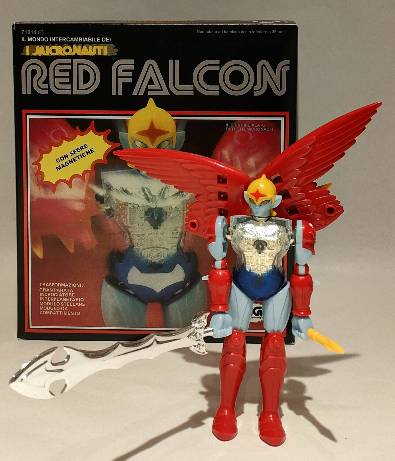 Red Falcon – Micronauti – In Box (Repro)