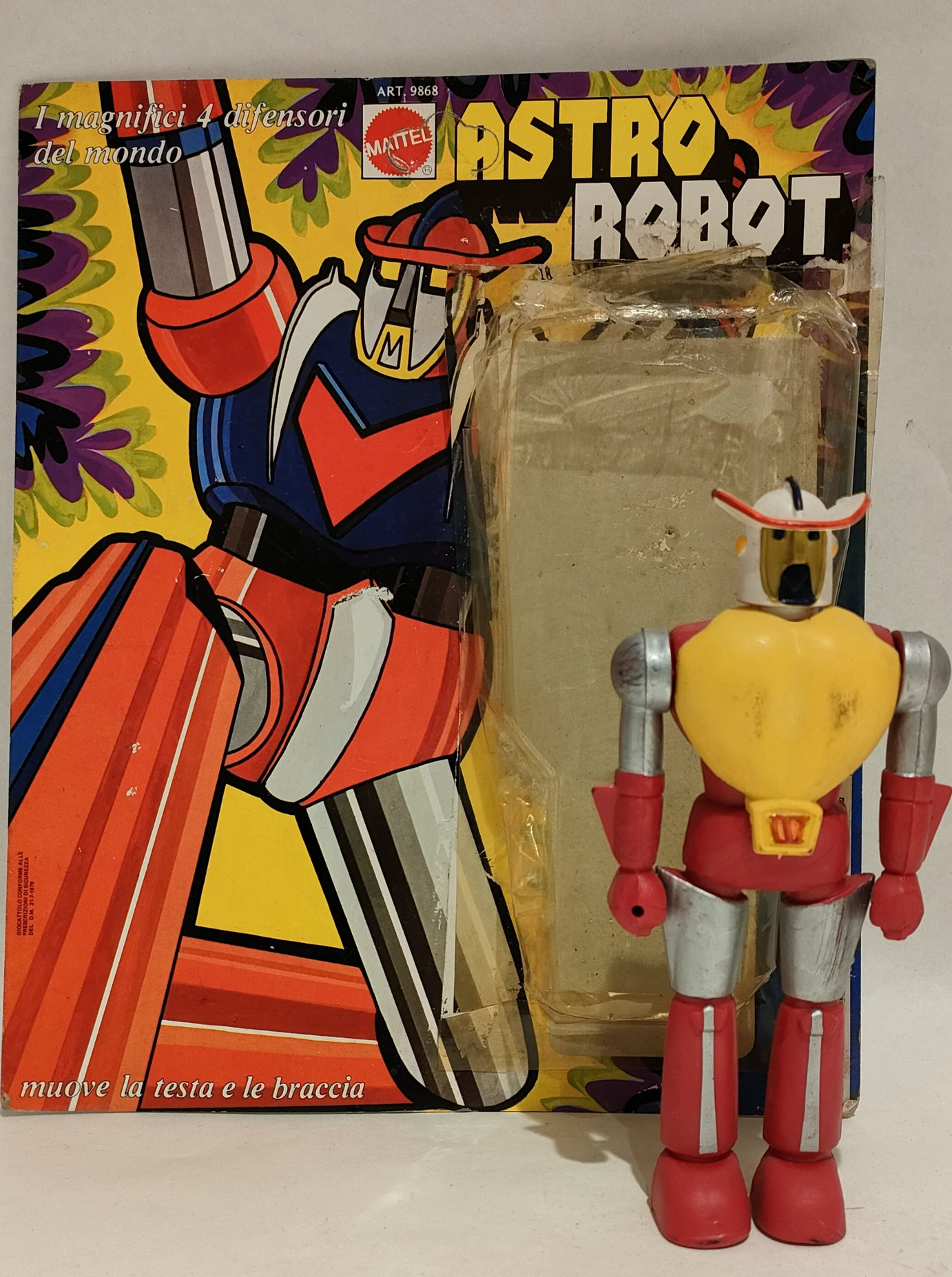 Astro Robot 4 – Boss Palder – Tempesta Spaziale – In Blister
