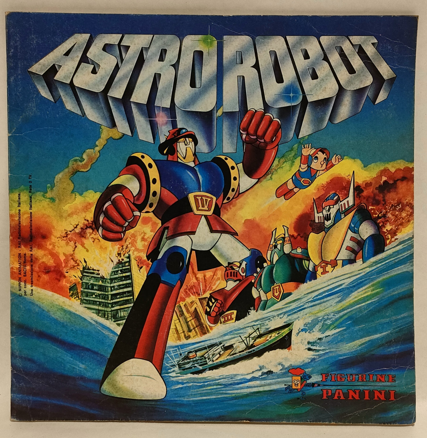Album Figurine – Quasi Completo – Astro Robot