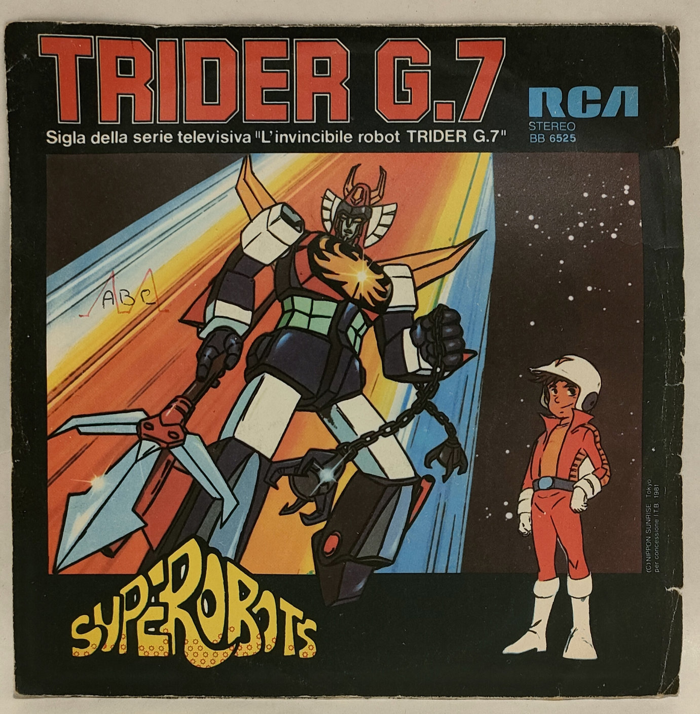 Disco 45 Giri – Trider G7