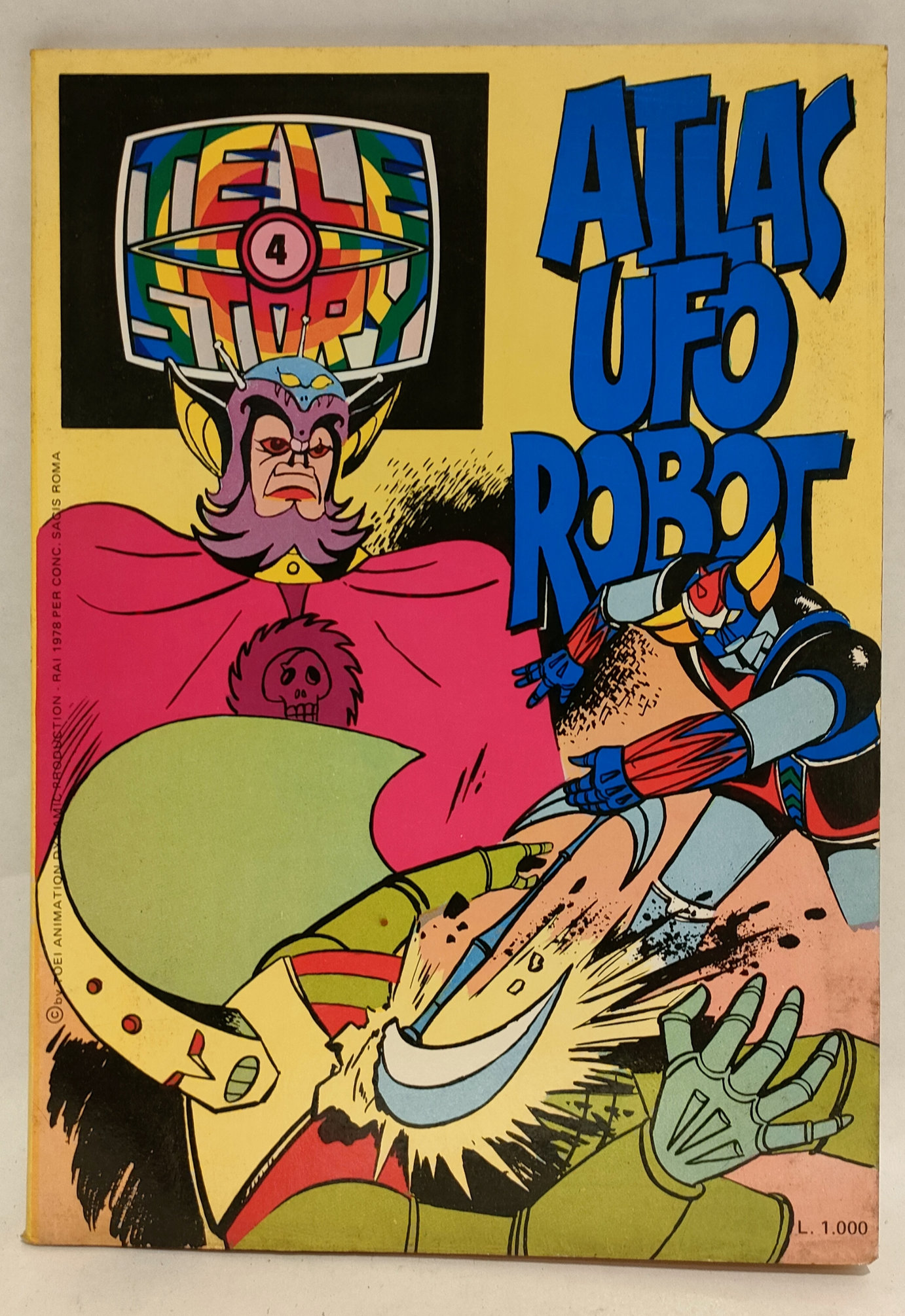 Fumetto – Telestory Atlas Ufo Robot
