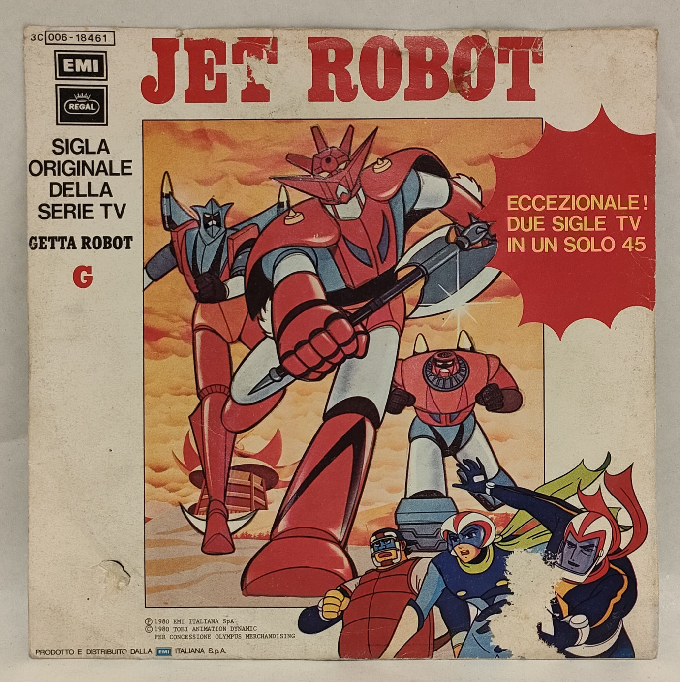 Jet Robot – Disco 45 Giri