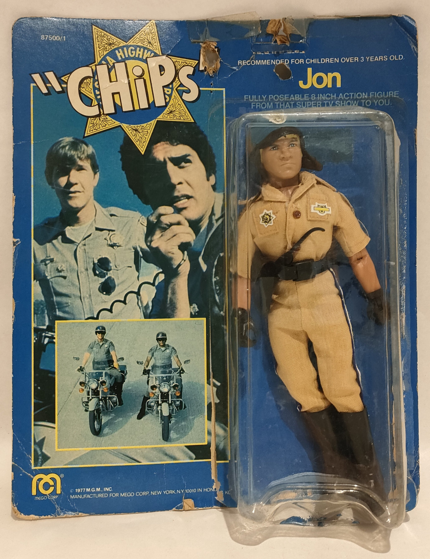 Agente John Becker – Action Figure – Chips – In Blister