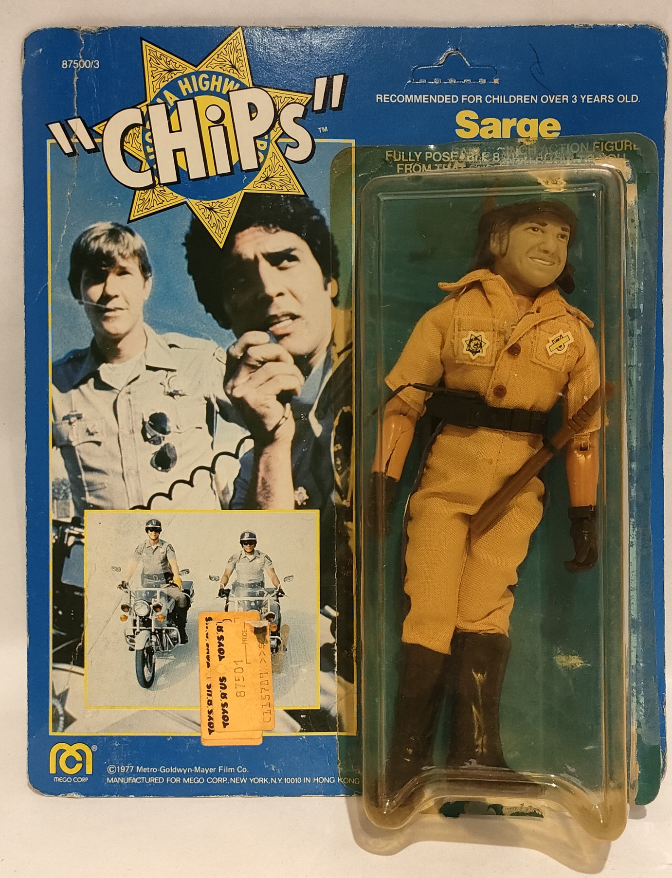 Agente Sarje – Action Figure – Chips – In Blister