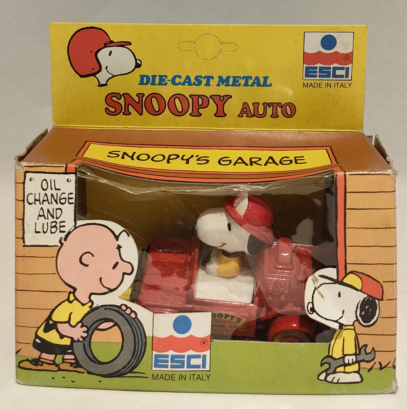 Snoopy – In Auto Pompieri Rossa – Scala 1:43 – In Box
