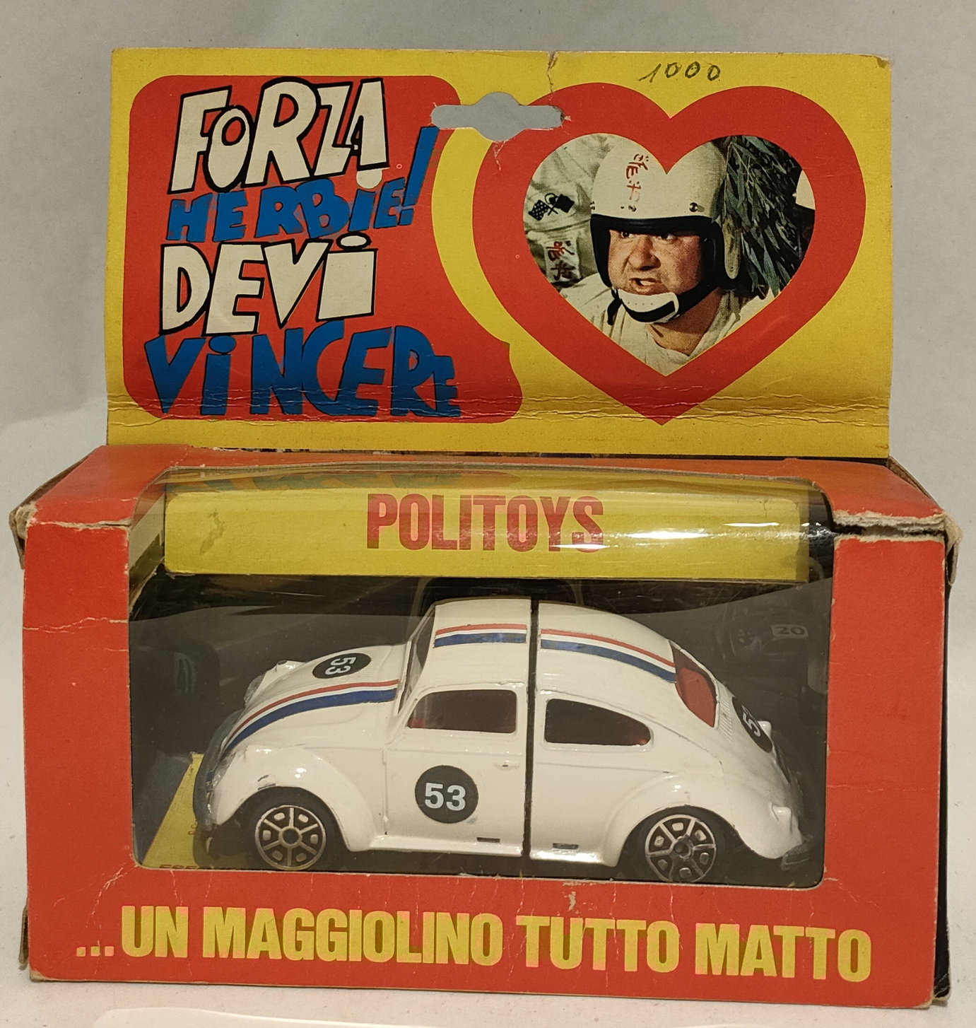 Herbie –  Il Maggiolino Tutto Matto – Scala 1:43 – In Box