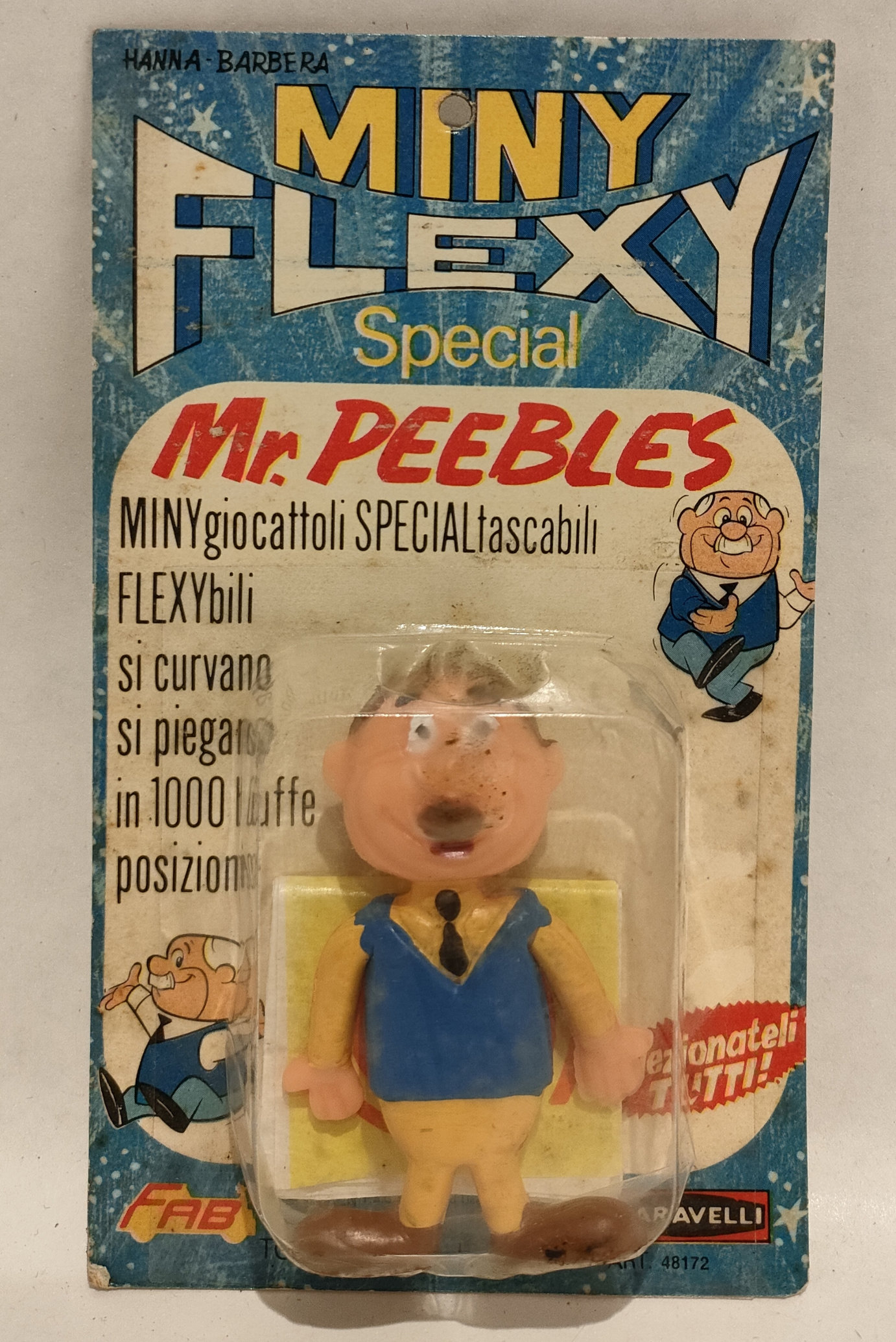 Mister Peebles – Hanna & Barbera- Mini Flexy – In Blister