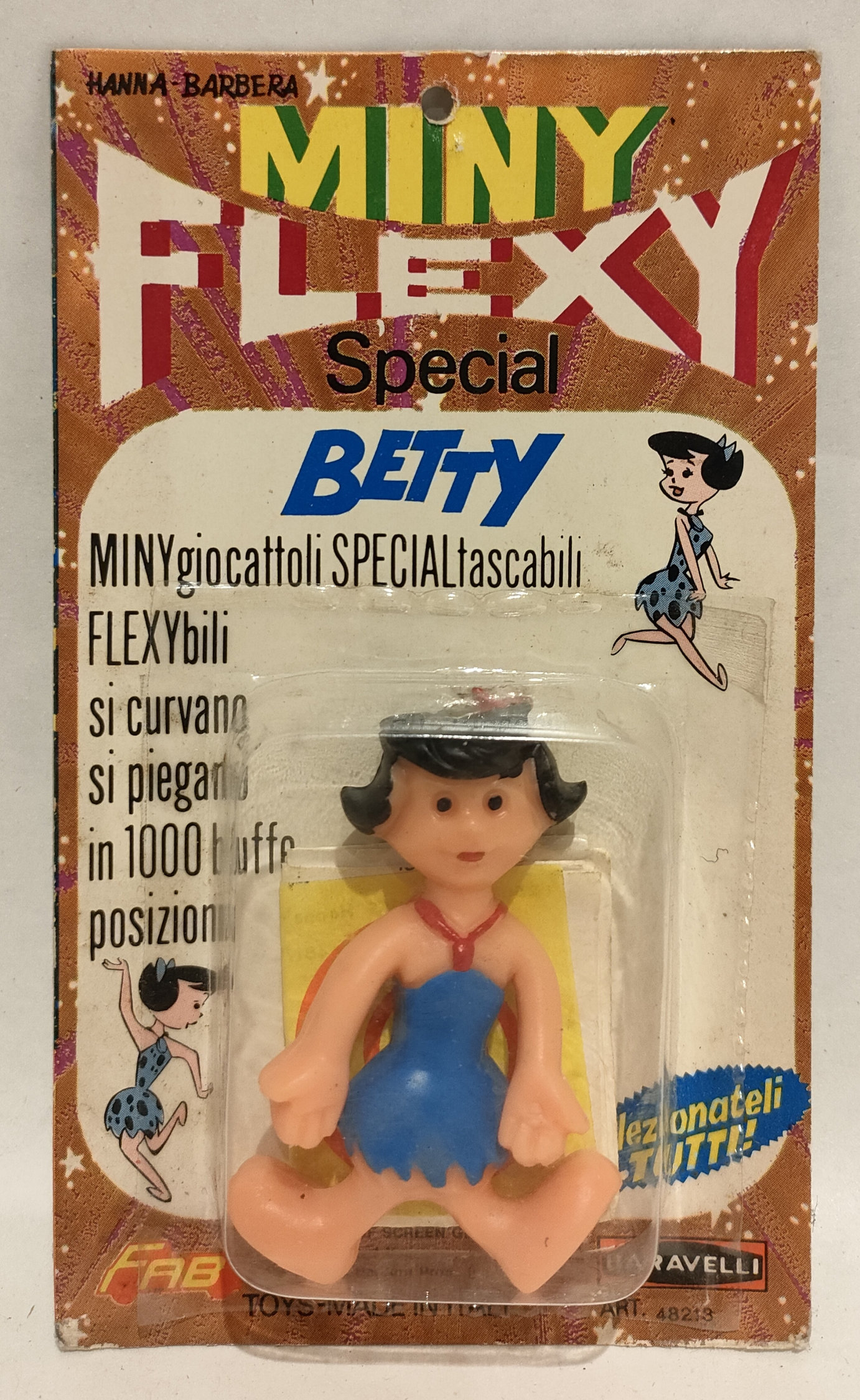 Betty Flinston – Hanna & Barbera – Mini Flexy – In Blister