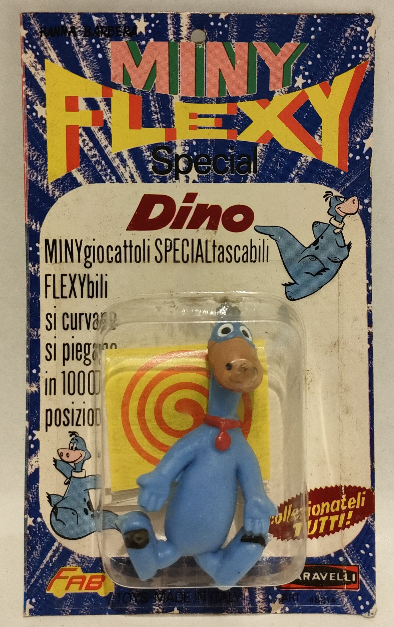Dino Flinston – Hanna & Barbera – Mini Flexy – In Blister