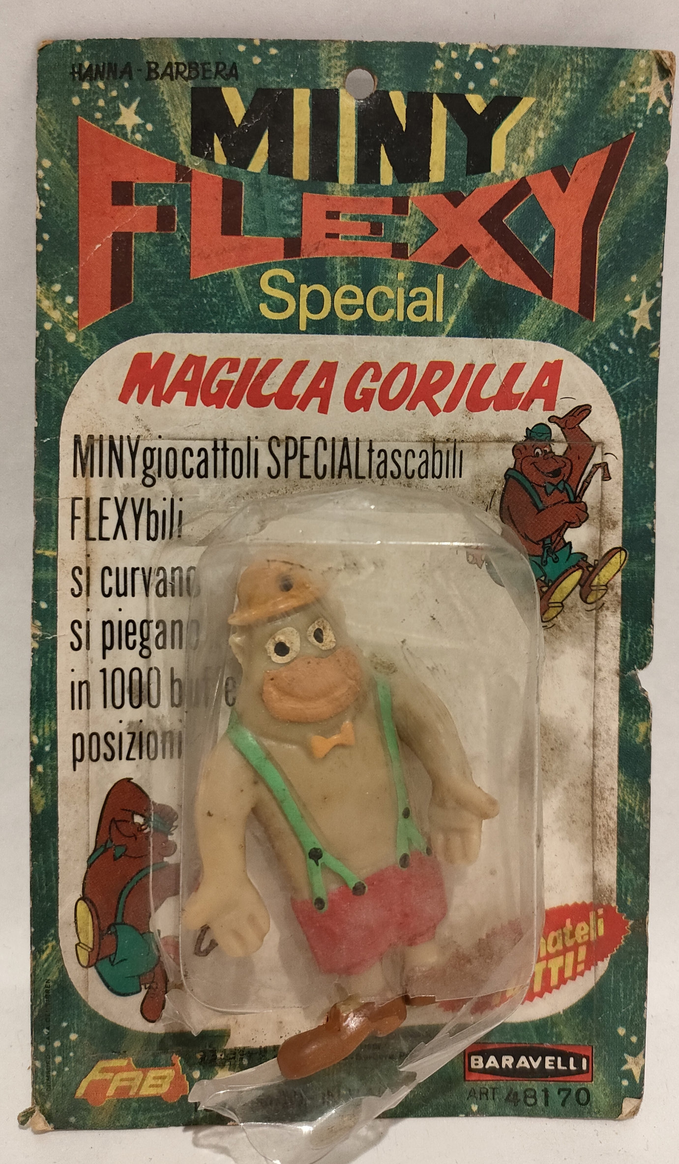 Magilla Golilla – Hanna & Barbera – Mini Flexy – In Blister