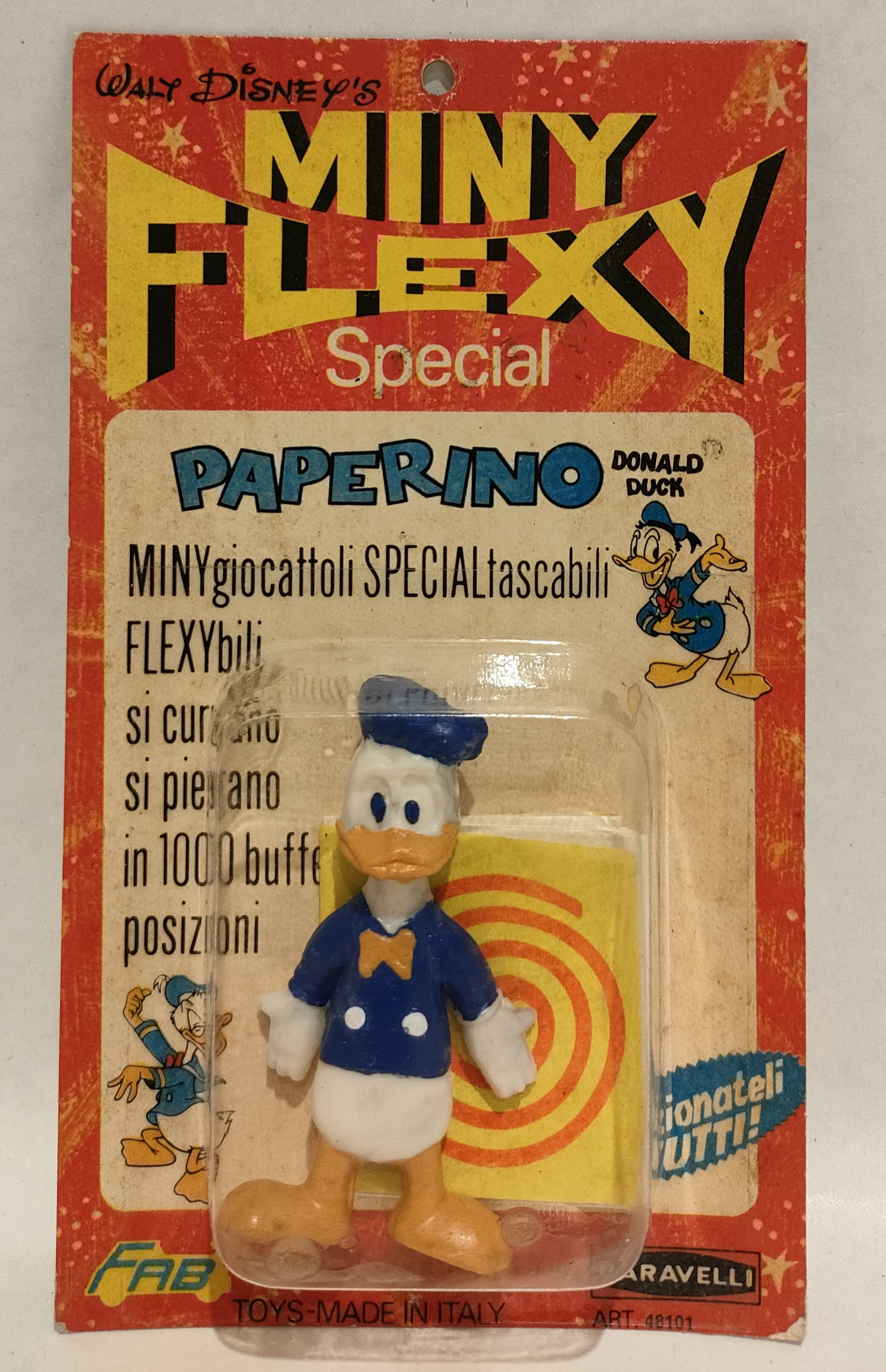 Paperino – Walt Disney – Mini Flexy – In Blister