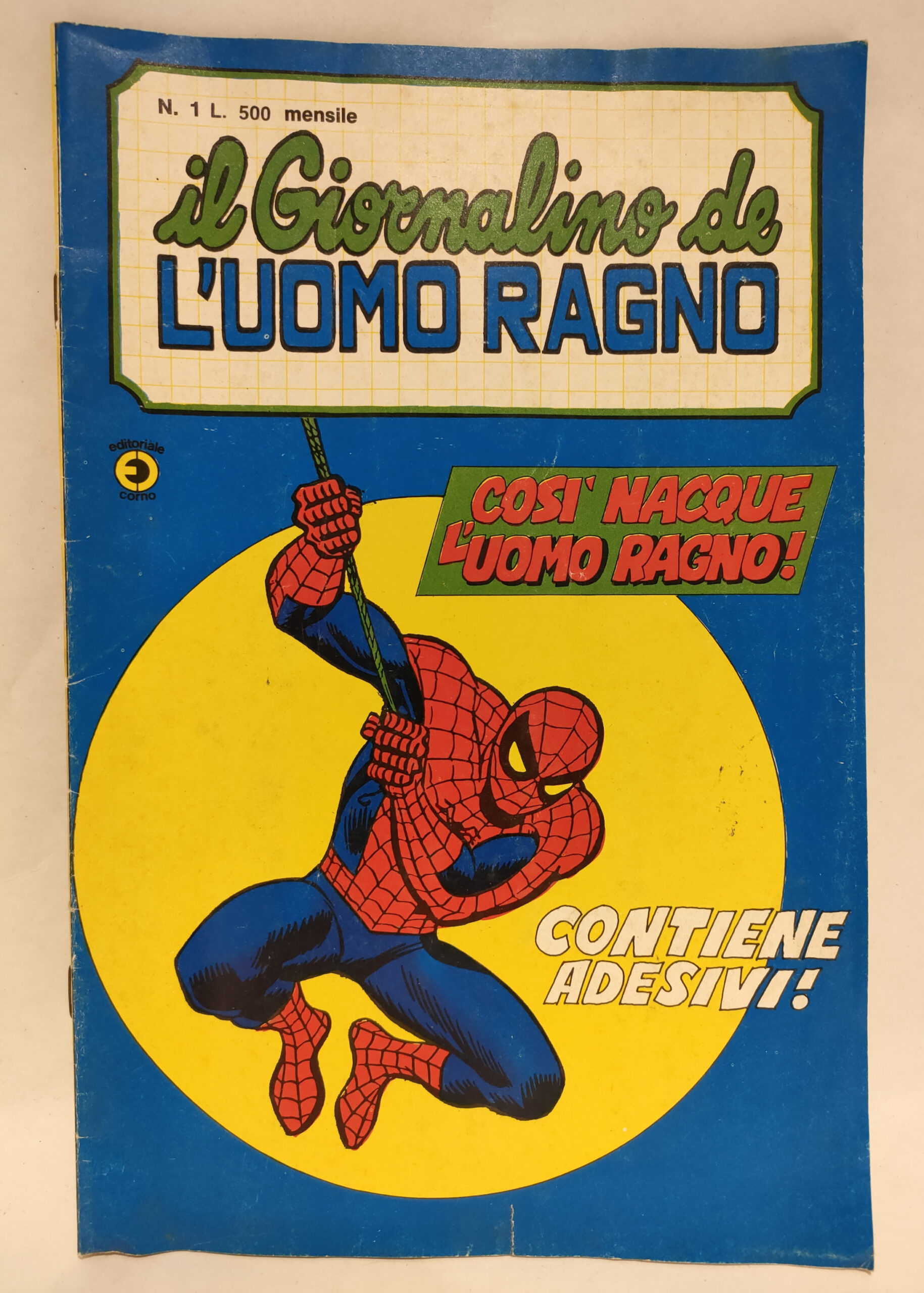 Giornalino Uomo Ragno n.1