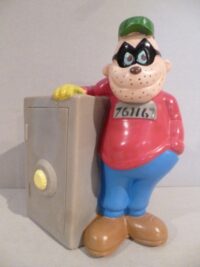 BASSOTTO CON CASSAFORTE  – 17CM