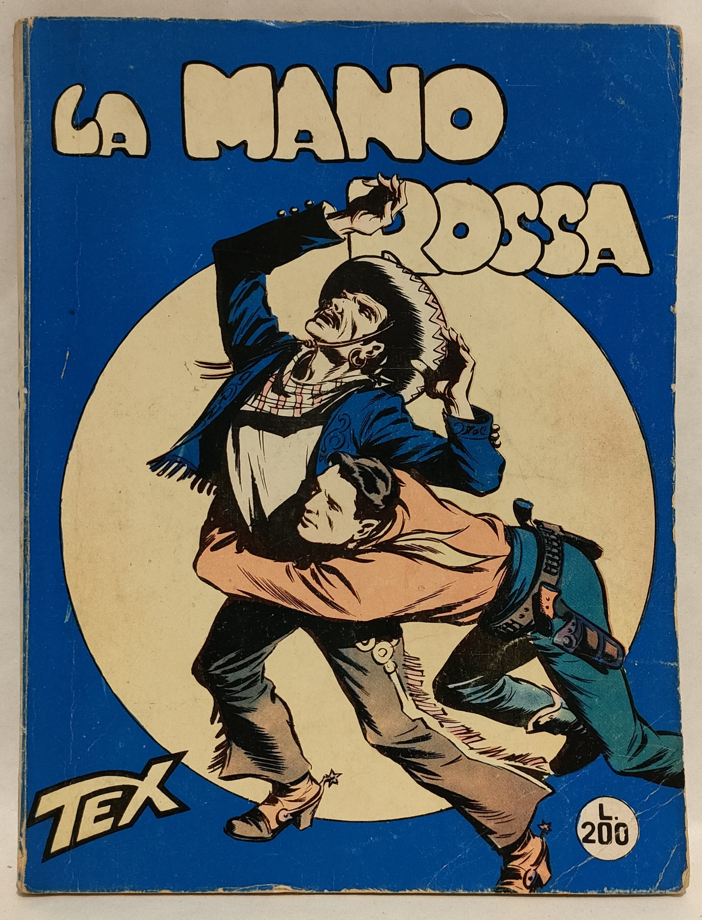 Tex Fumetto n.1 Ristampa 200 Lire