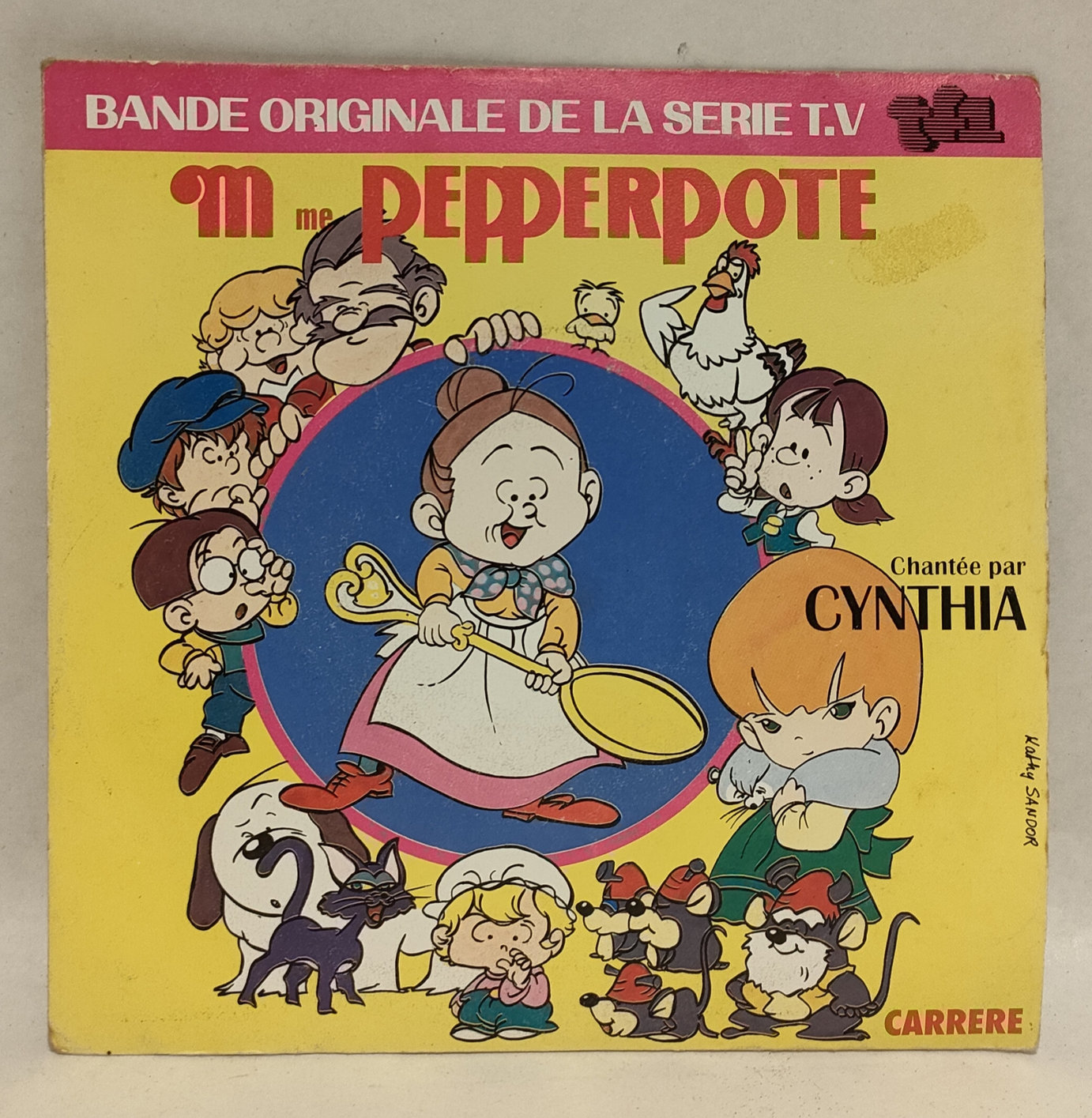 La Sig.ra Minu – Mrs. Pepperpote – Disco 45 Giri