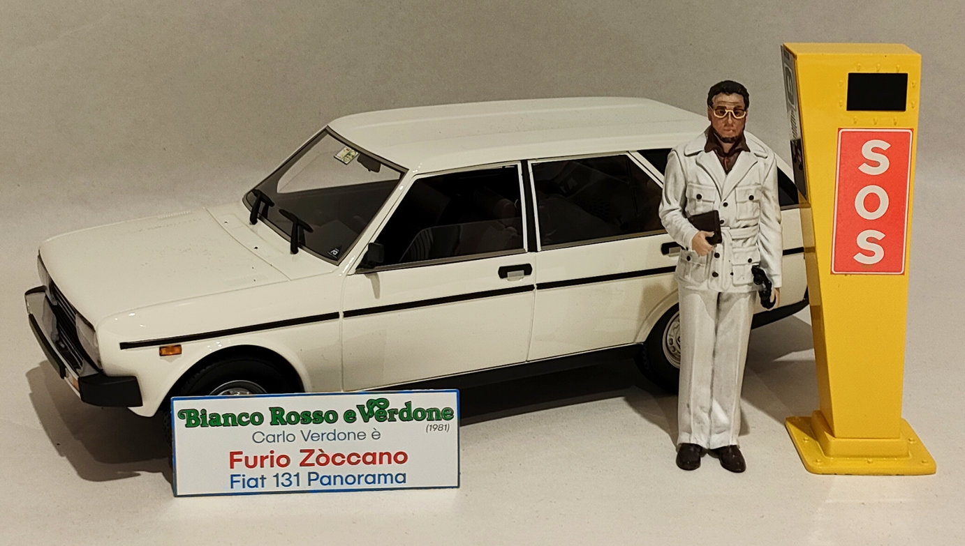 Fiat 131 Panorama – Furio Zoccano – Film Bianco Rosso e Verdone