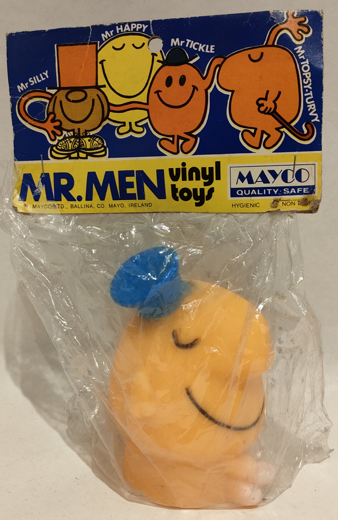 Mr Men – Giallo – Con Cappello Blu – In Blister
