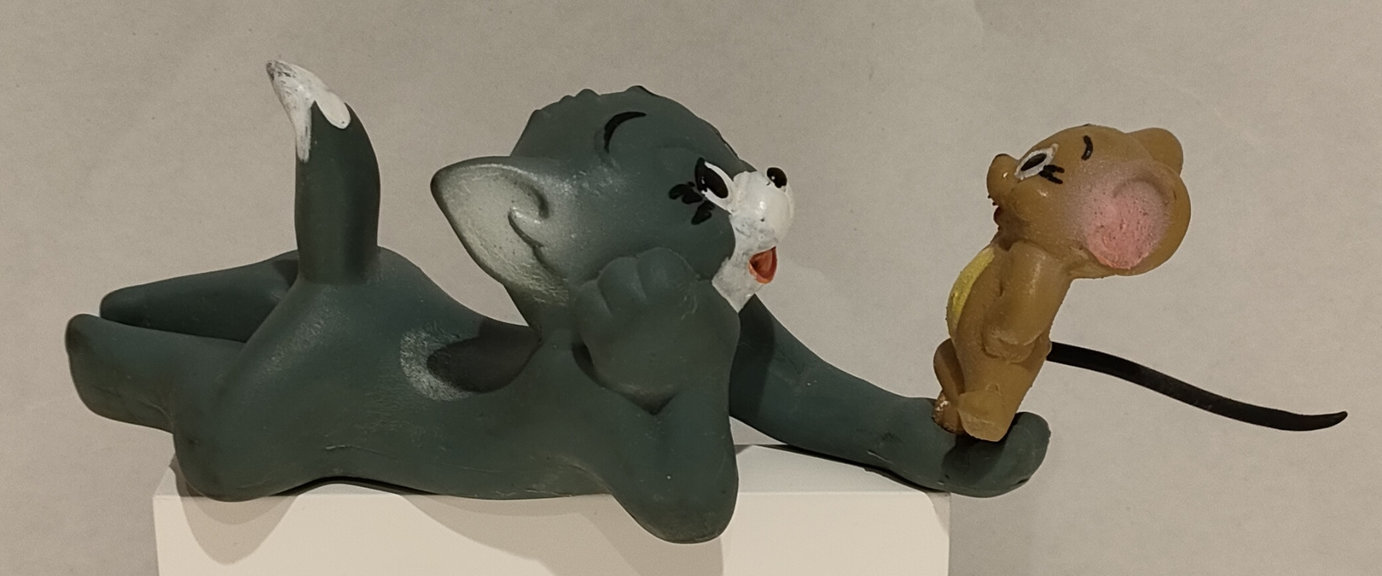 Tom Disteso con Jerry