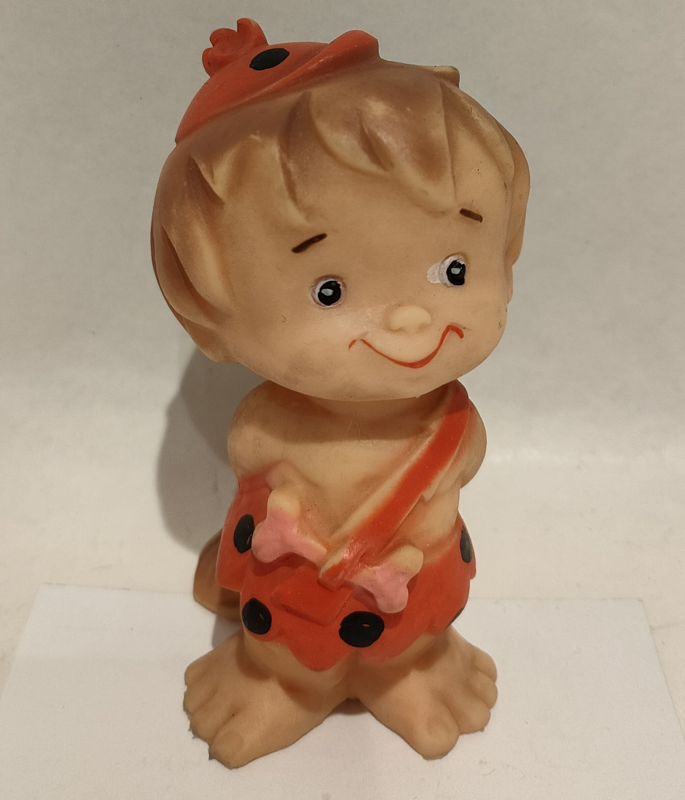 Bam Bam  Pantaloncini e Cappello Arancio – The Flinston – Hanna & Barbera