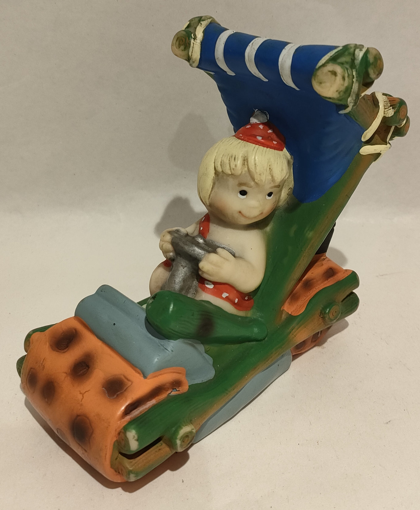 Fred – Maglia Rossa – In Auto – The Flinston – Hanna & Barbera