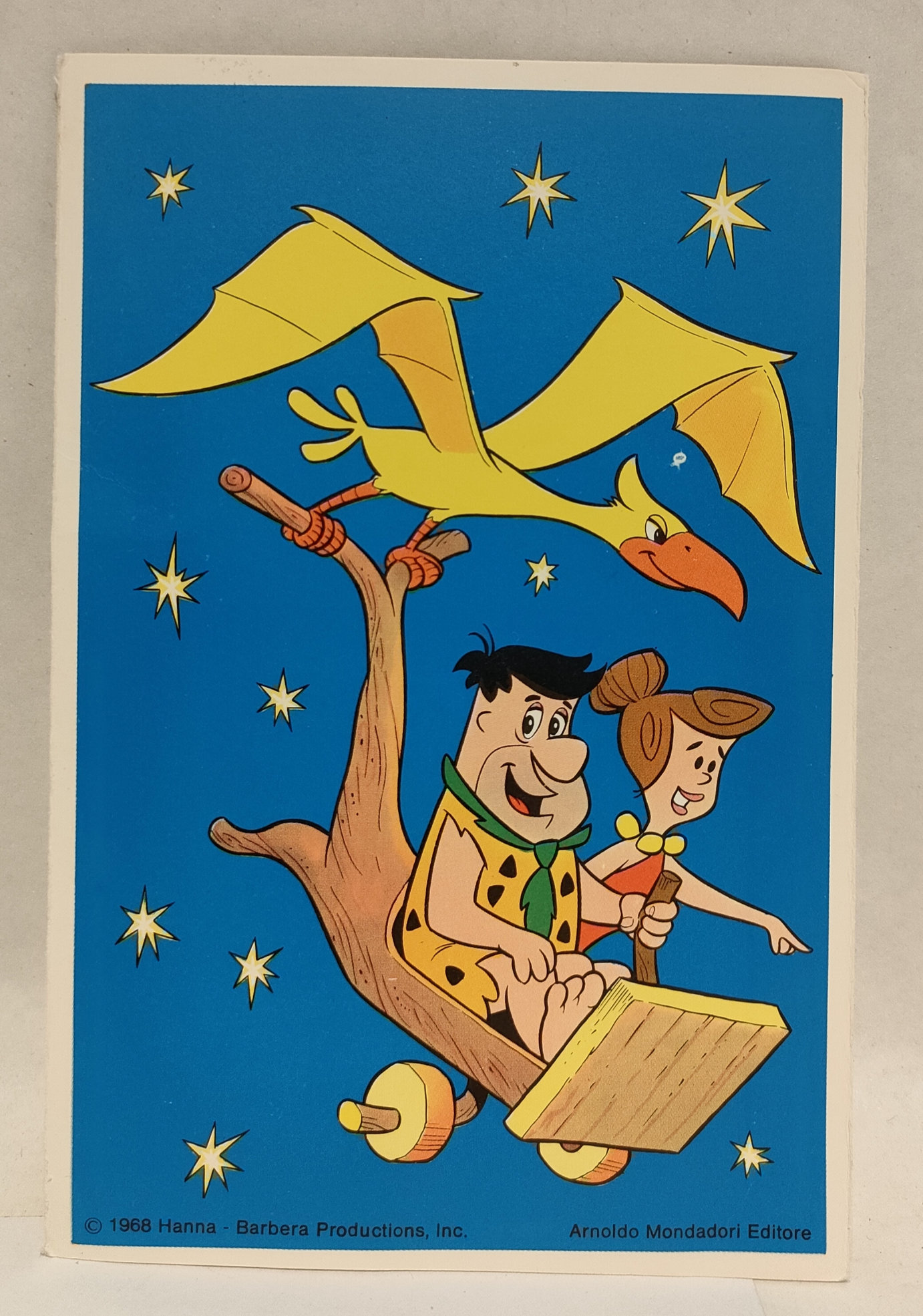 Cartolina Fred e Wilma – I Flinstones
