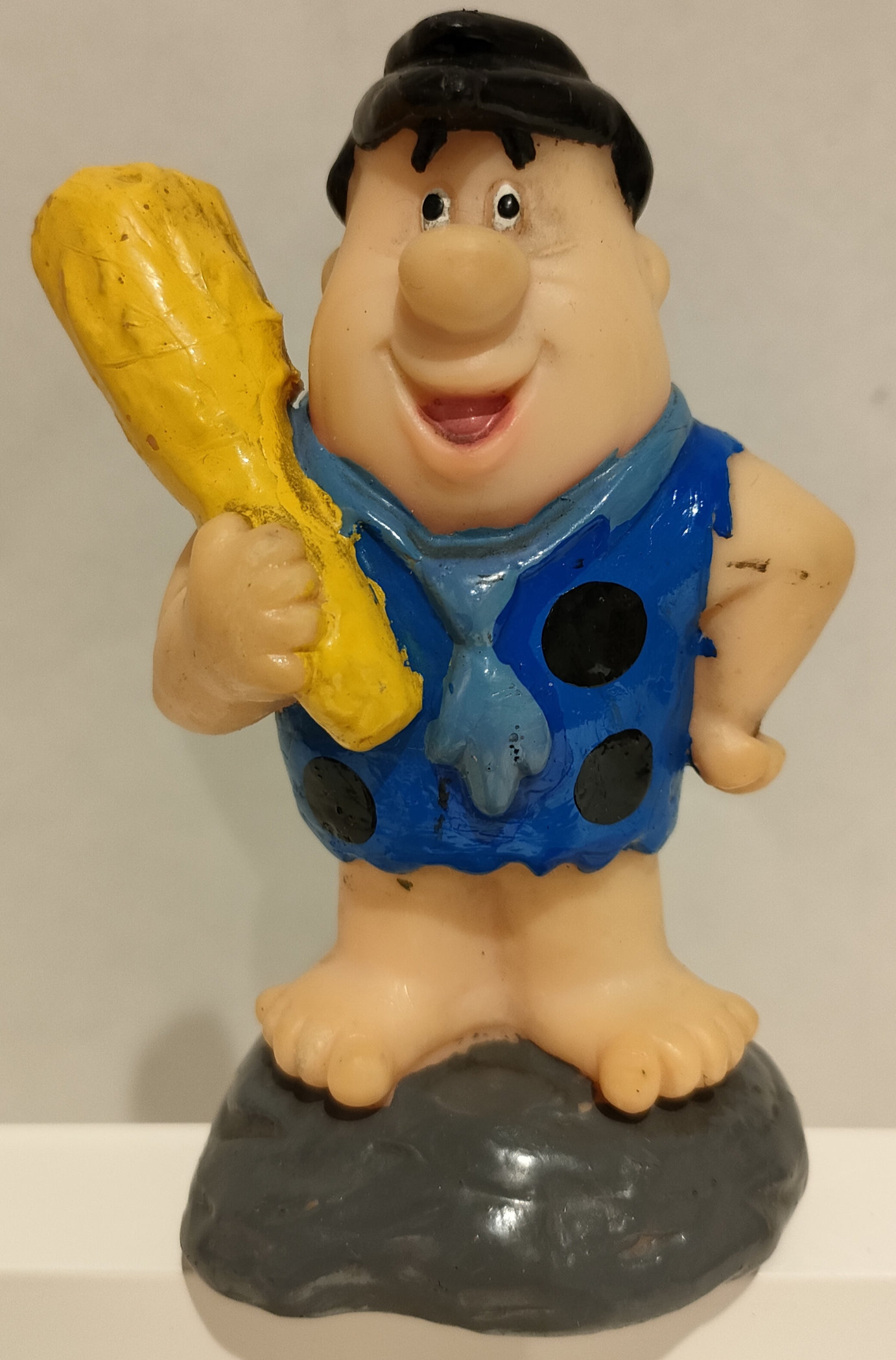 Fred – Vestito Blu – Clava Gialla – The Flinston – Hanna & Barbera