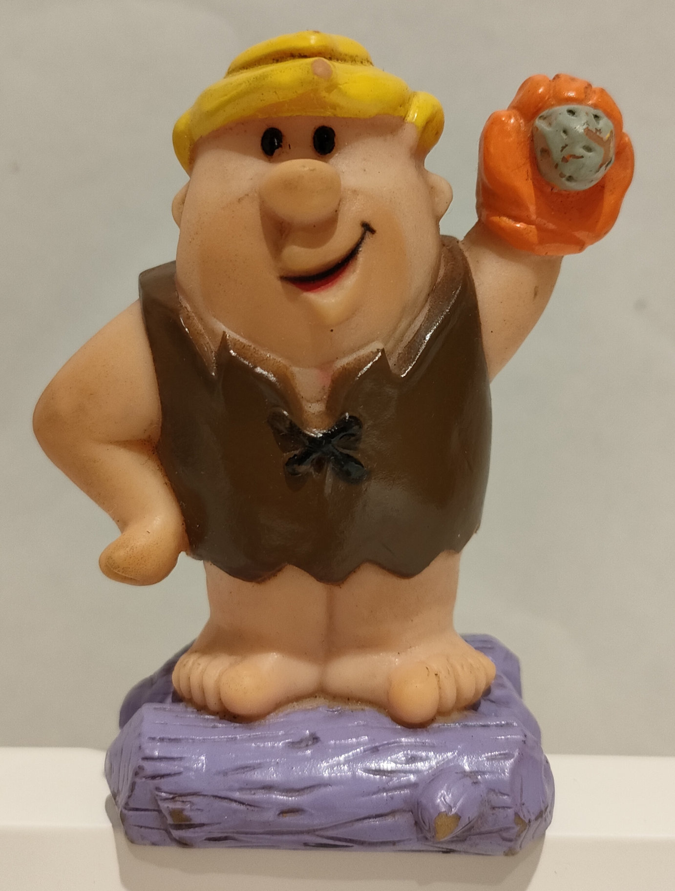 Barney con Palla da Baseball – The Flinston – Hanna & Barbera