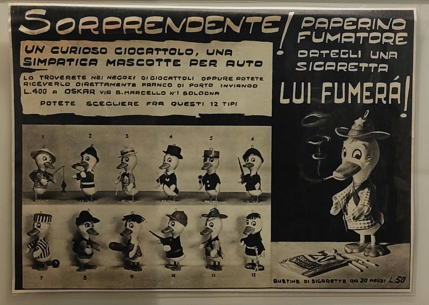 Cartaceo Originale – Serie Paperino Fumatore