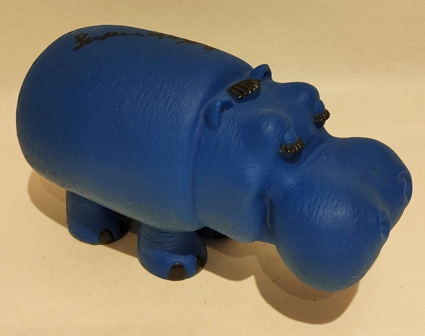 Ippopotamo Pippo Lines – Marca Lines – Autografo Susanna Messaggio