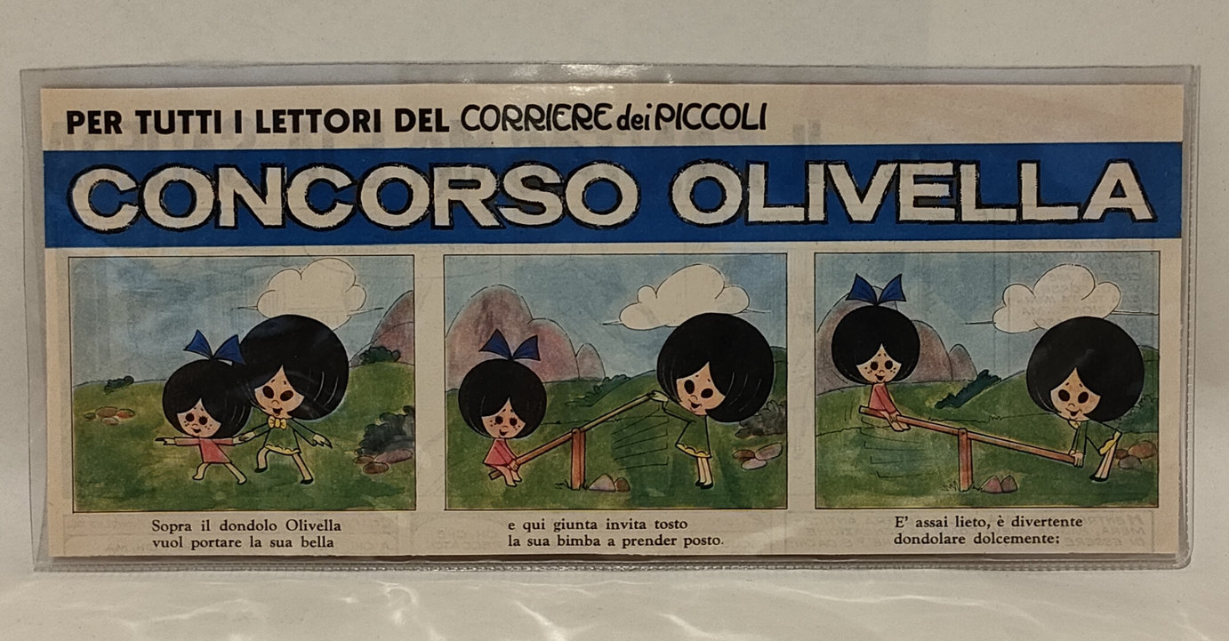 Depliant Originale Concorso Olivella – Olio Bertolli