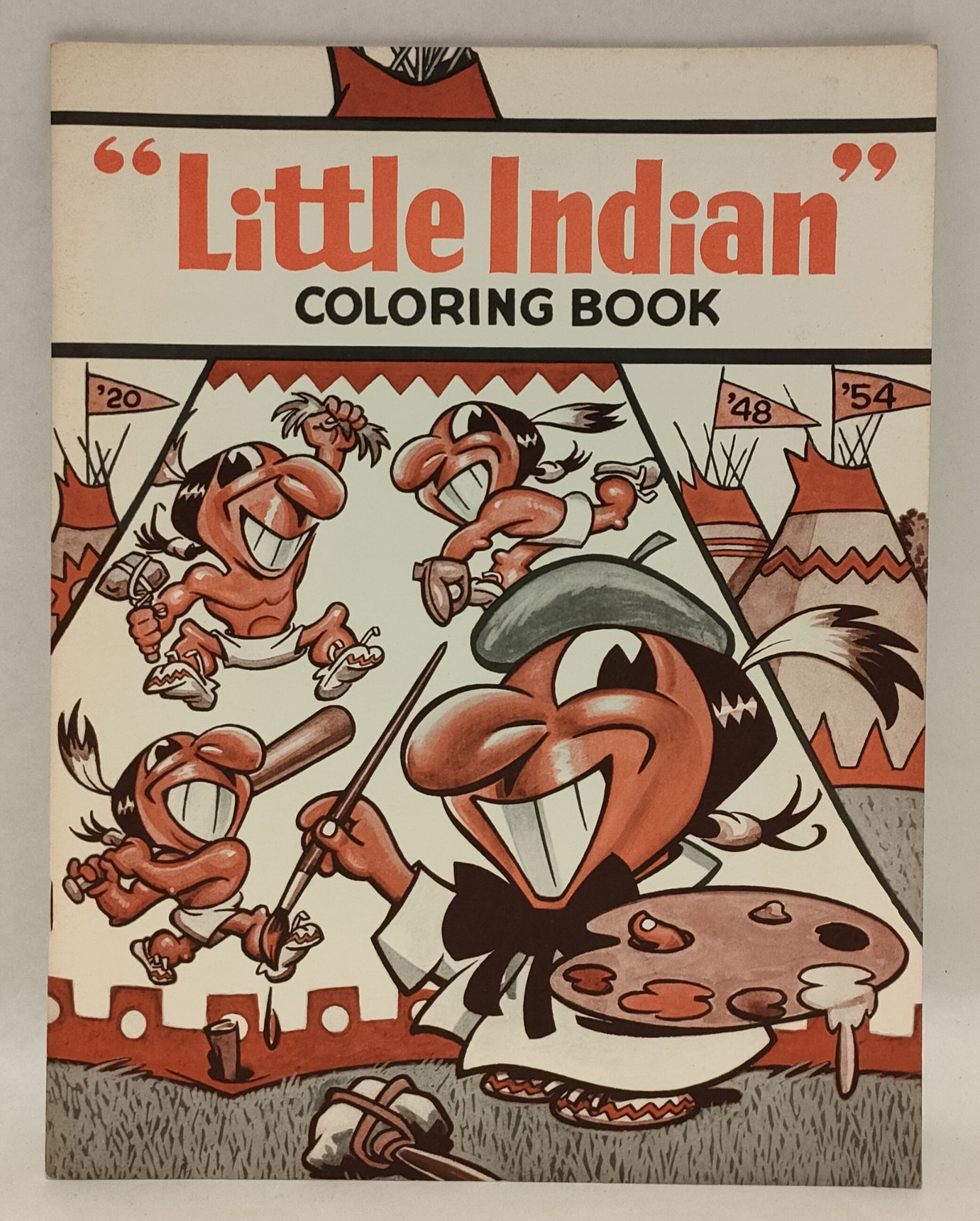 Libro Little Indian – Mascotte Squadra Baseball Cleveland