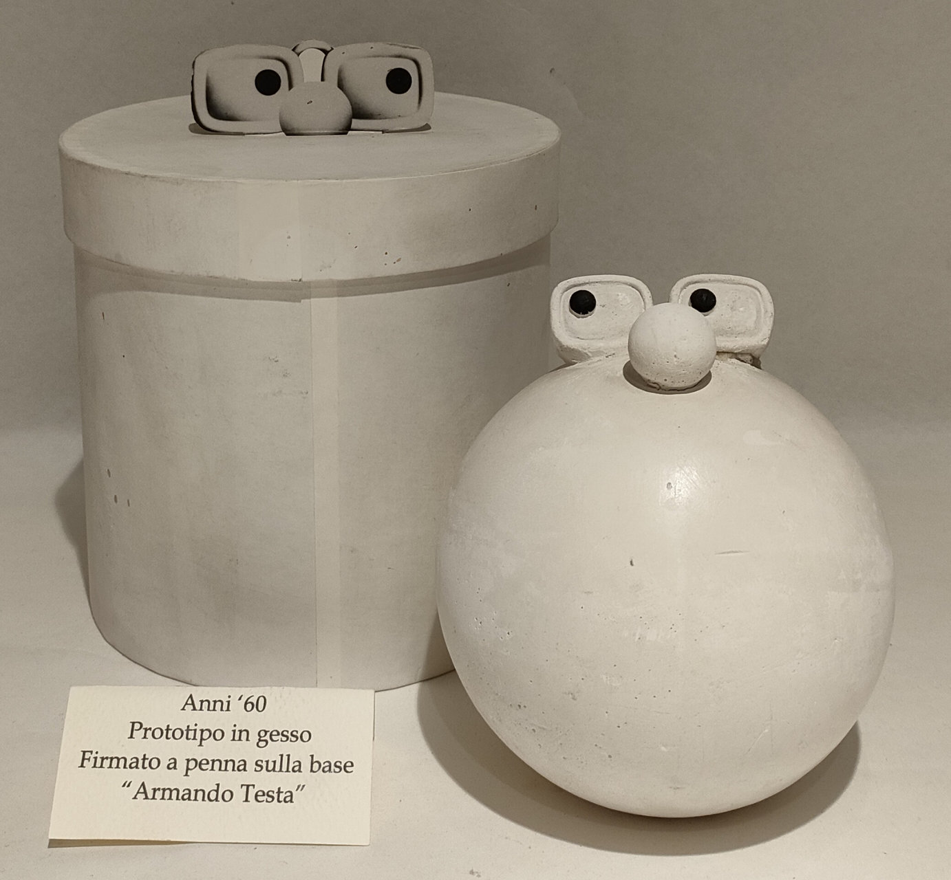 Papalla – Pubblicitario Philco – Prototipo in Gesso – Firmato Armando Testa – In Box