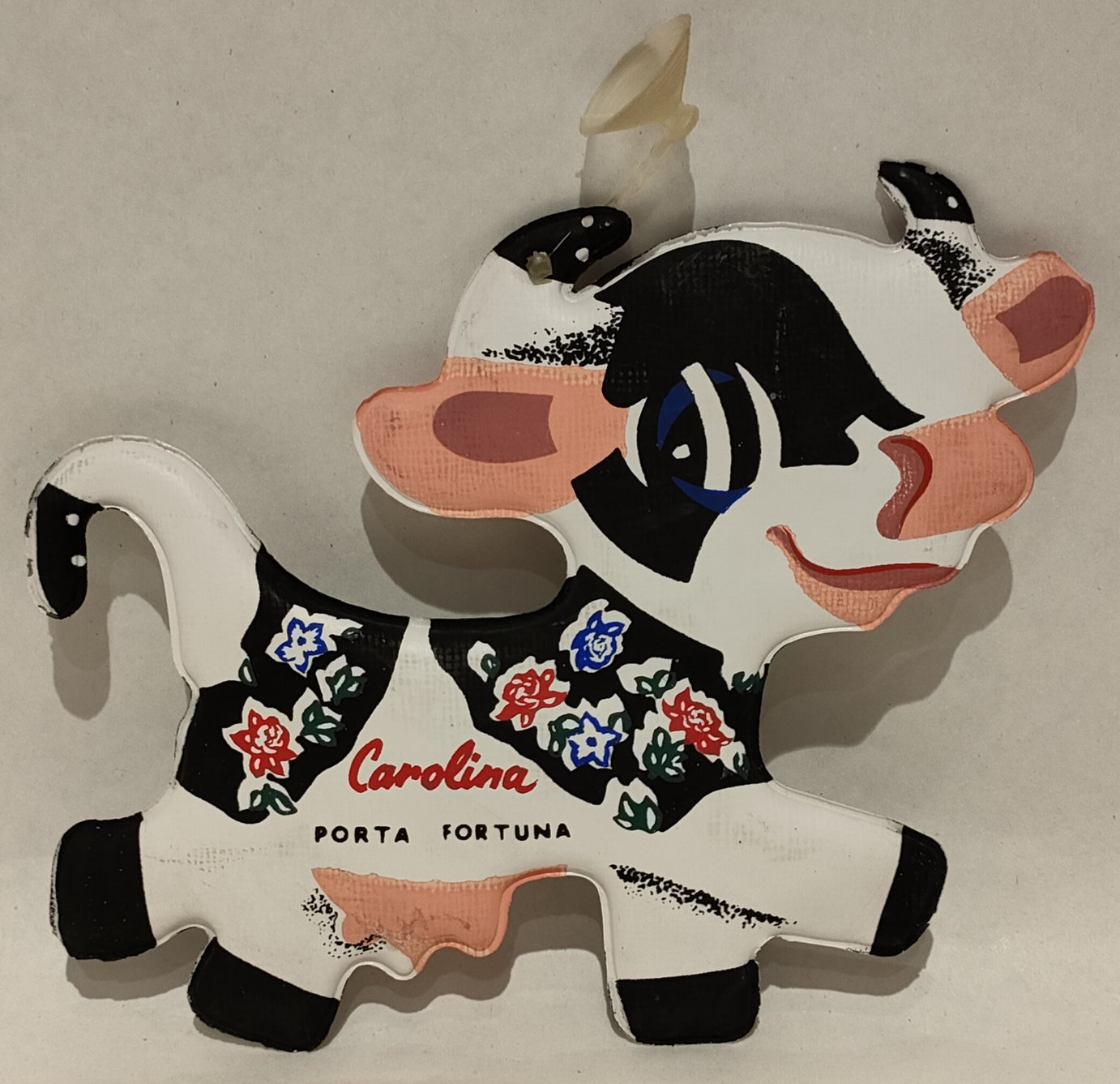 Figurina Mucca Carolina – Bifacciale Gigante – Plasteco