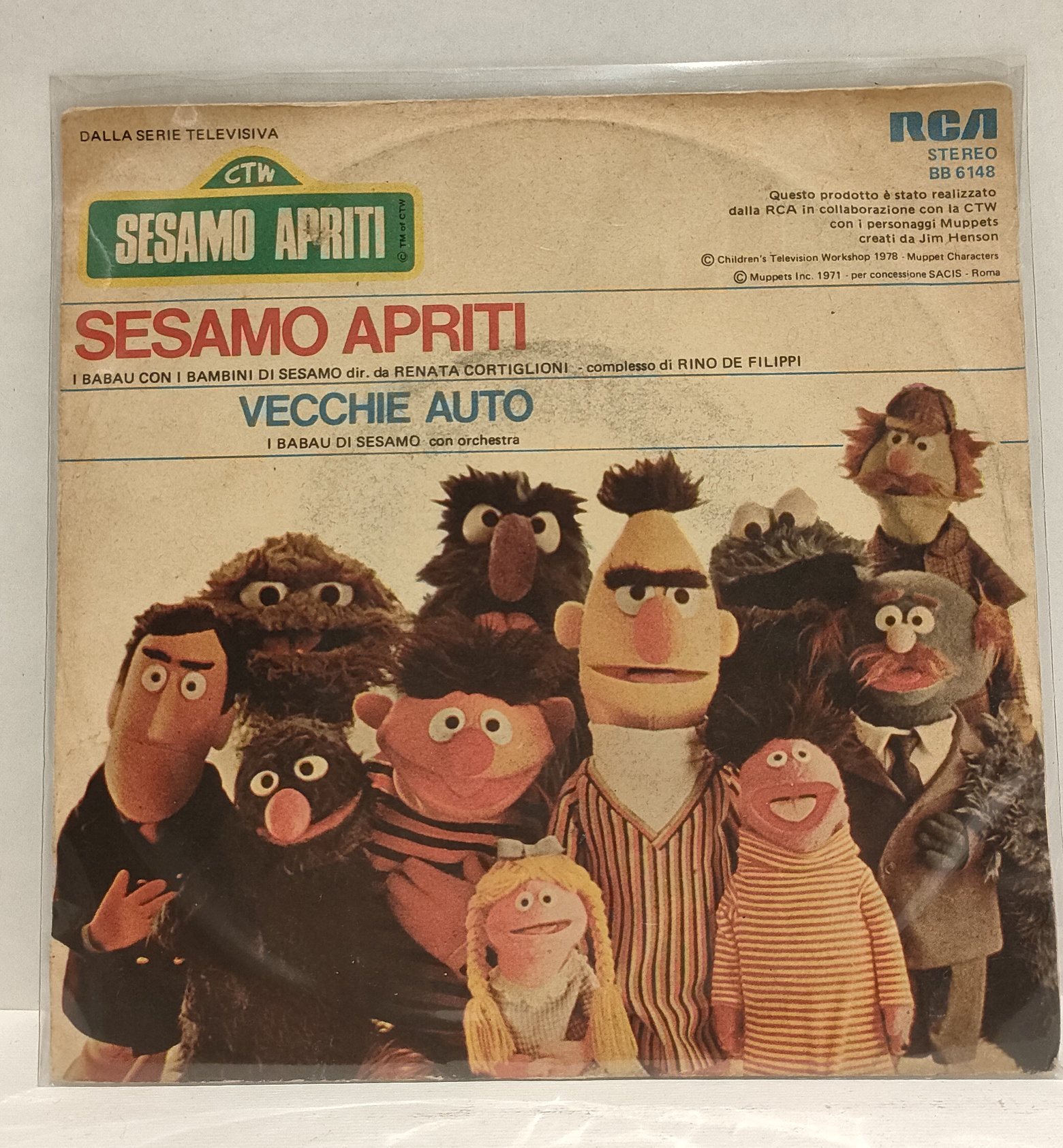 Muppets – Sesamo Apriti – 45 Giri