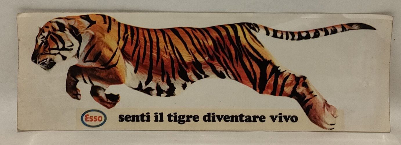 Adesivo Originlale Tigre Esso – Grande