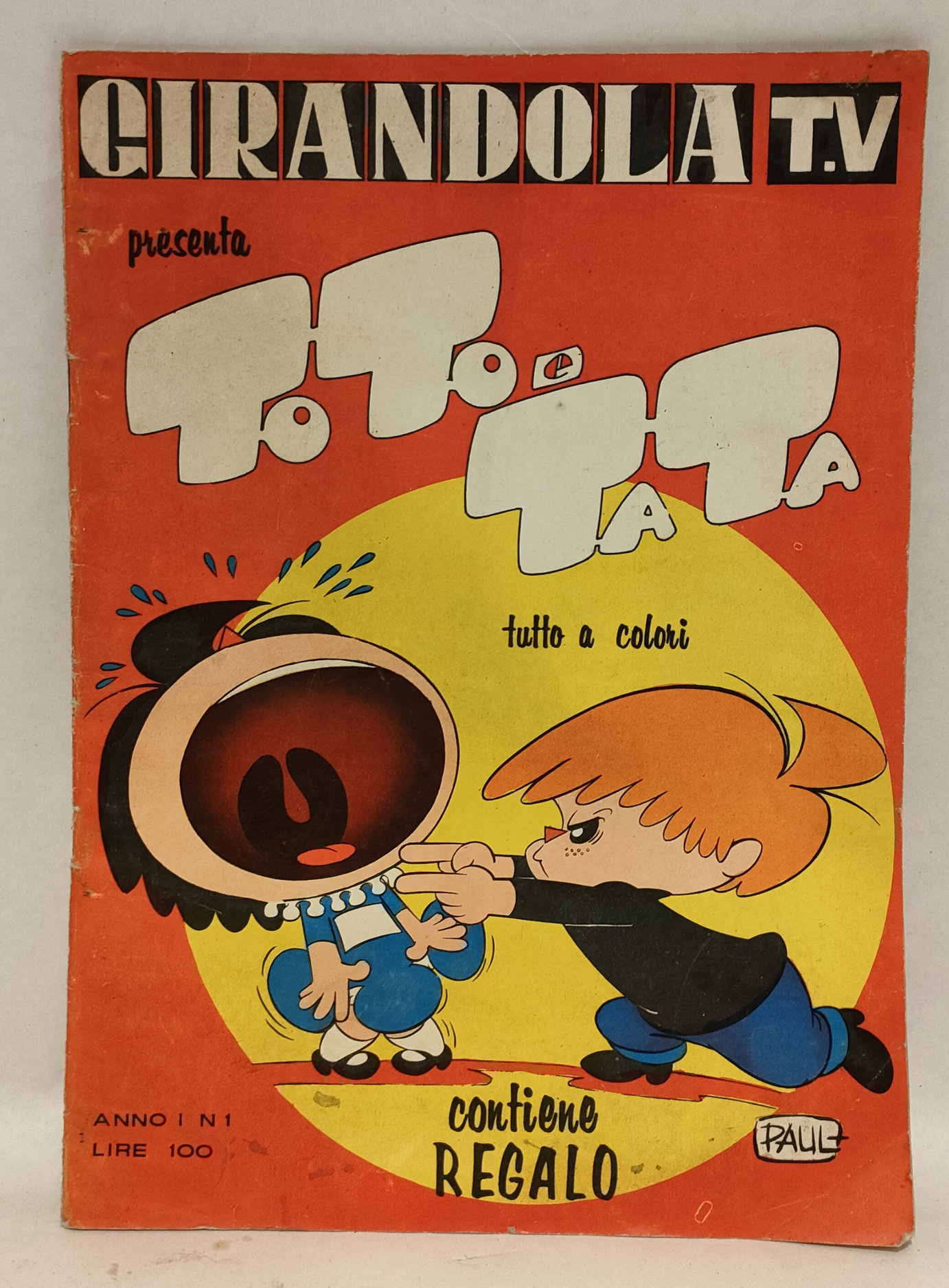 Fumetto Girandola Tv Presenta Toto e Tata – n. 1