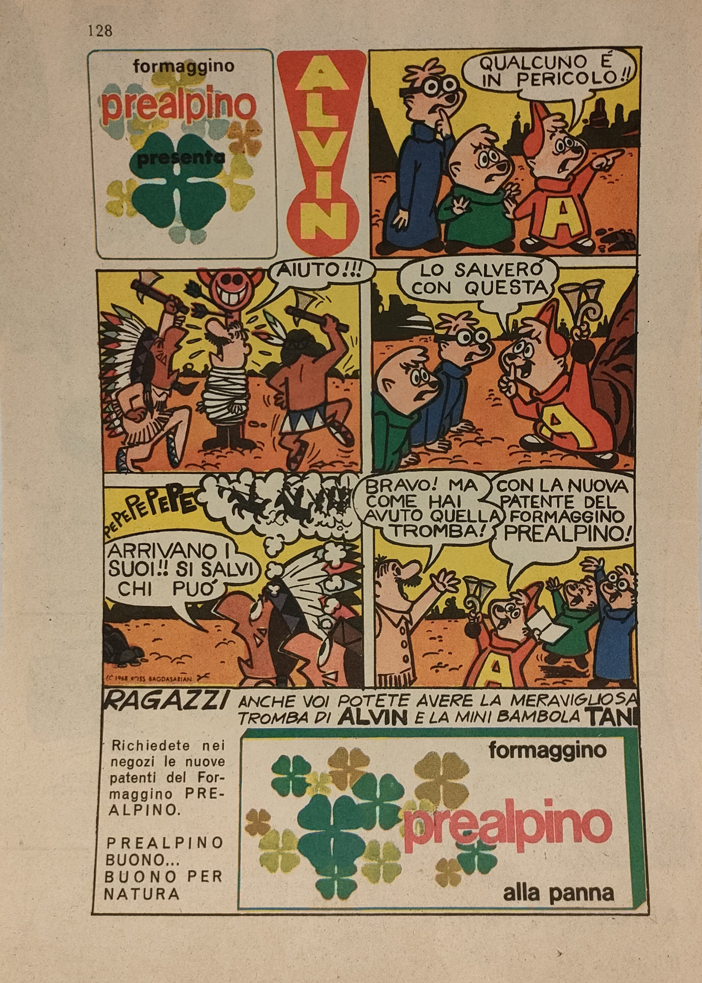 Pubblicità Originale Prealpino Prealpi