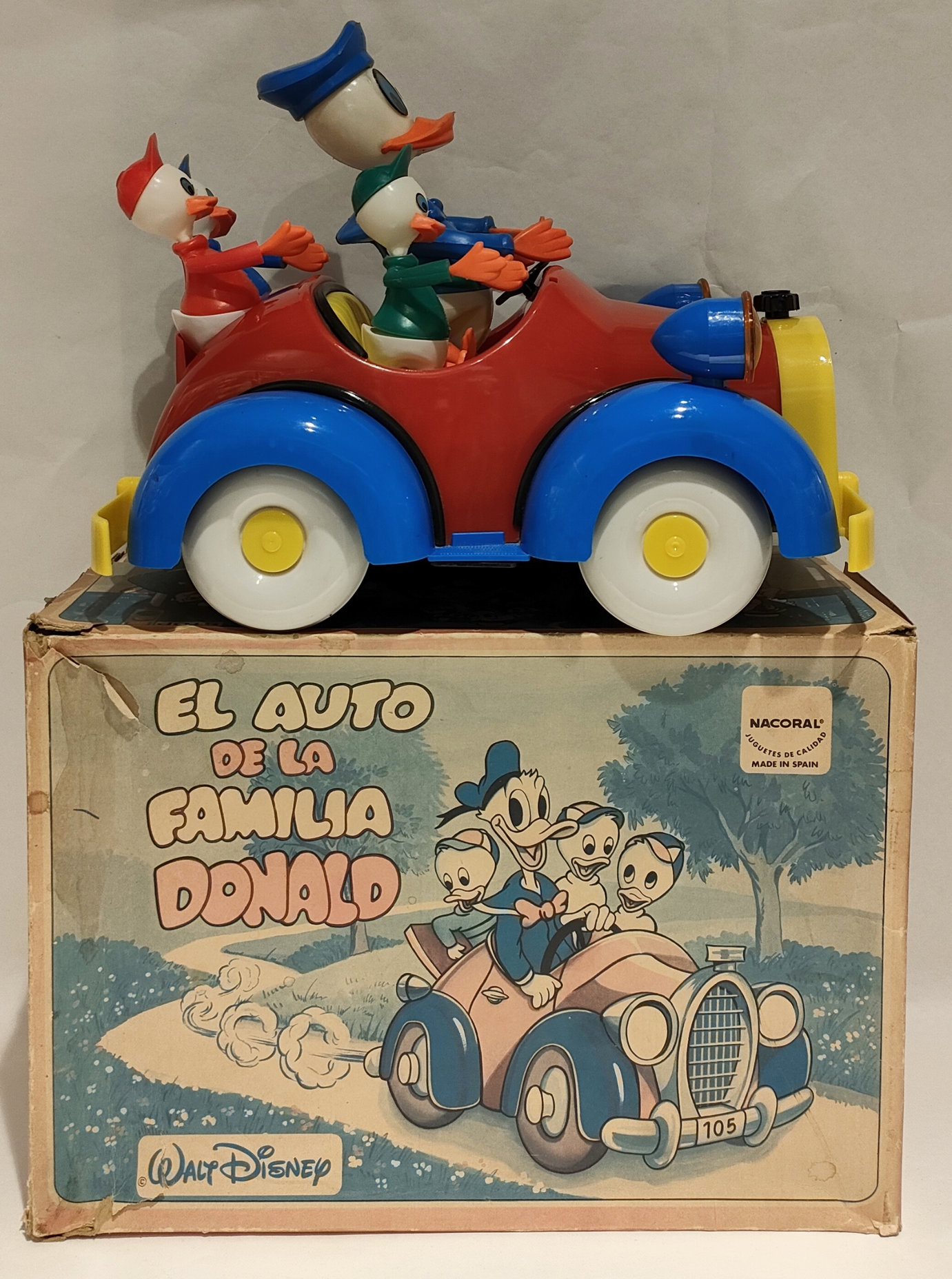 Auto Jumbo Paperino – Modello 313 – Qui Quo Qua – In Box