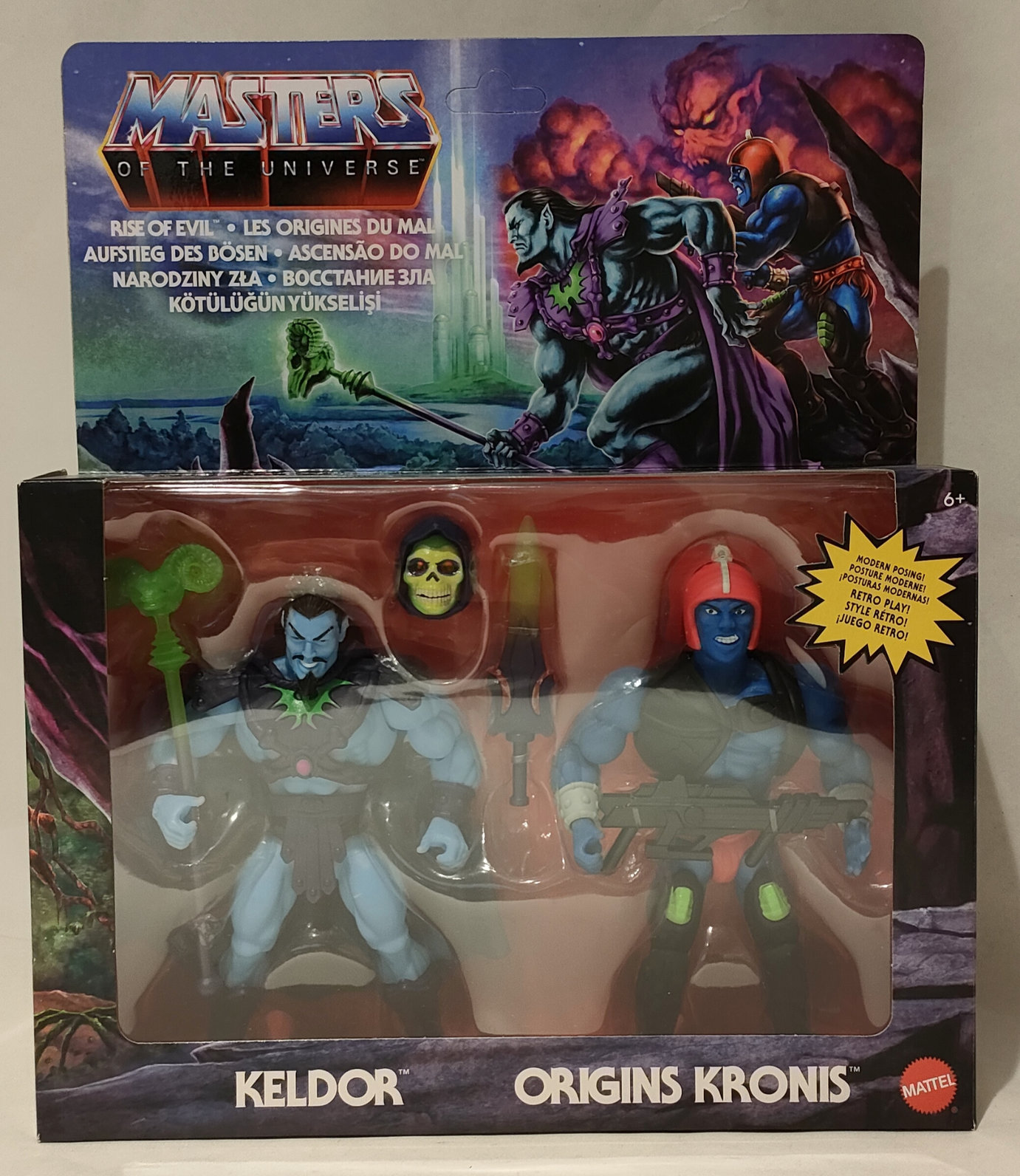 Keldor e Kronis – Masters of The Universe – Serie Origins – In Box