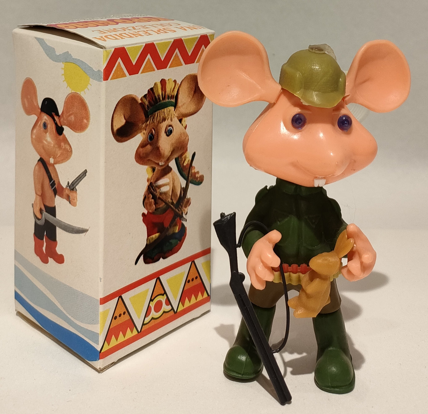 Topo Gigio Cacciatore Pavesini – Componibile Moplas – In Box