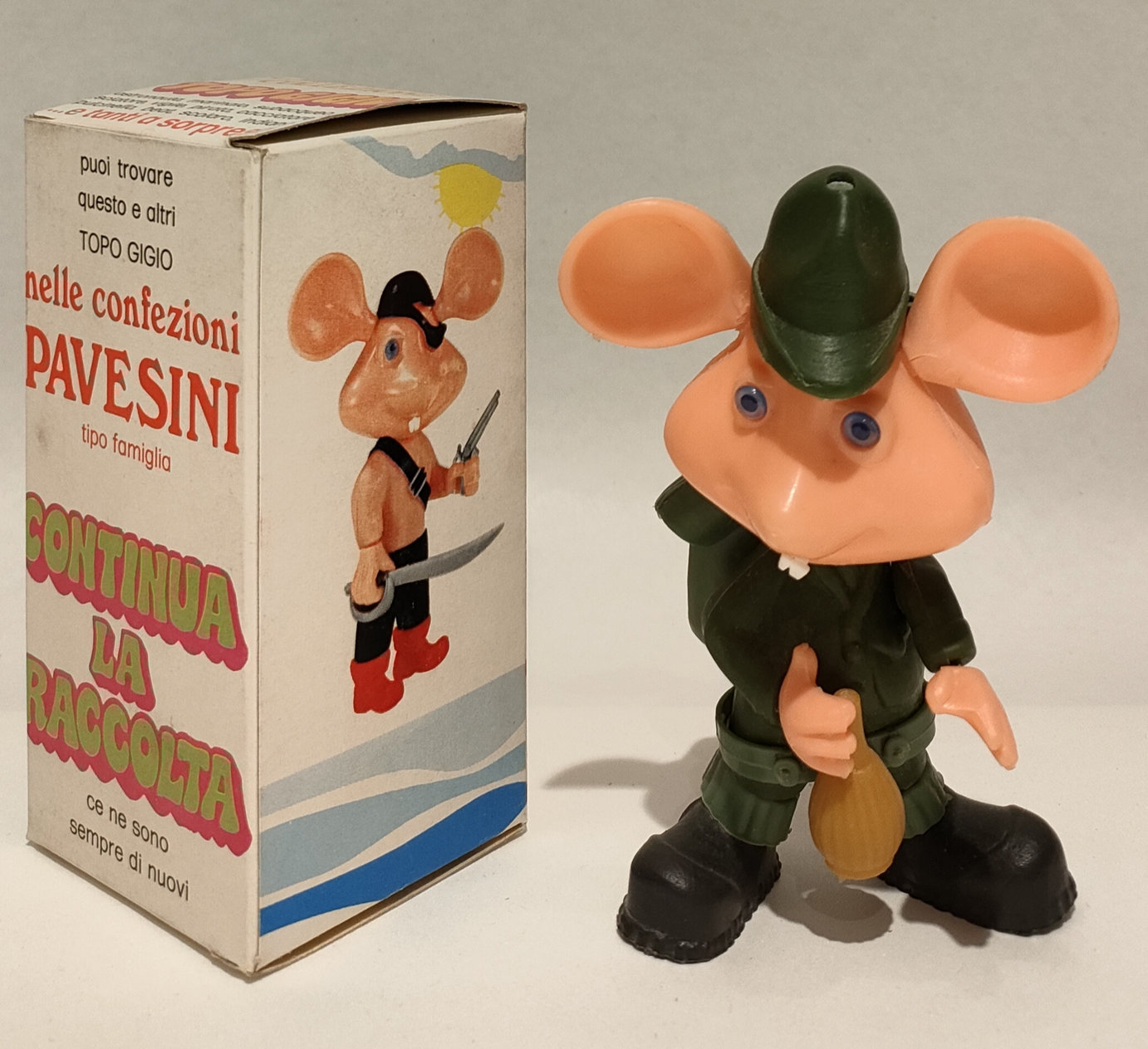 Topo Gigio Escursionista Pavesini – Componibile Moplas – In Box