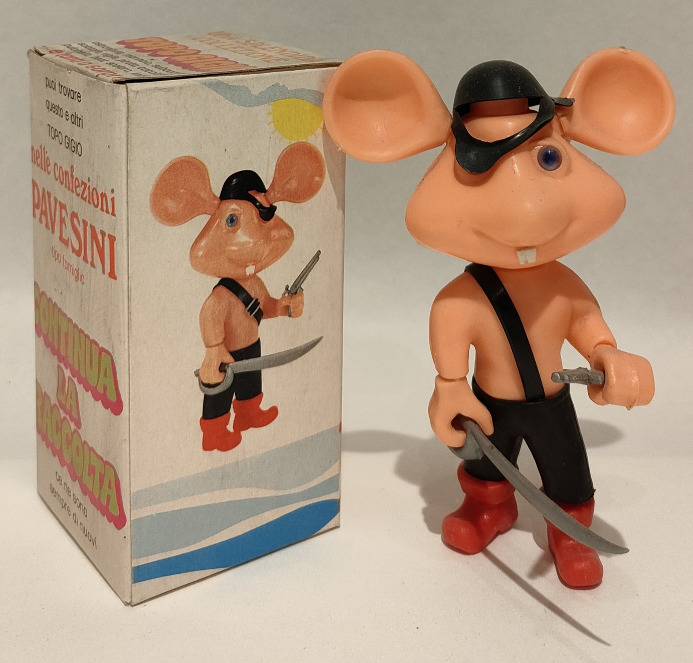 Topo Gigio Pirata Pavesini – Componibile Moplas – In Box