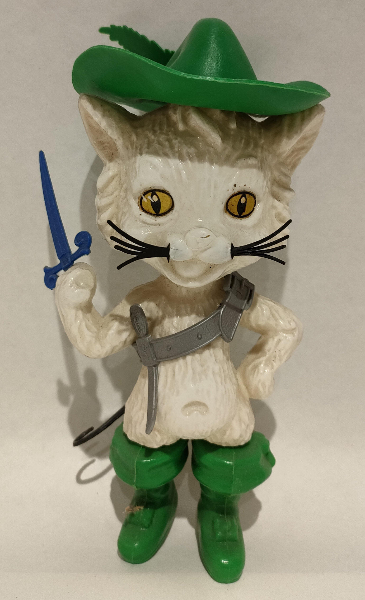 Gatto con gli Stivali – Stivali e Cappello Verdi – Componibile Moplas