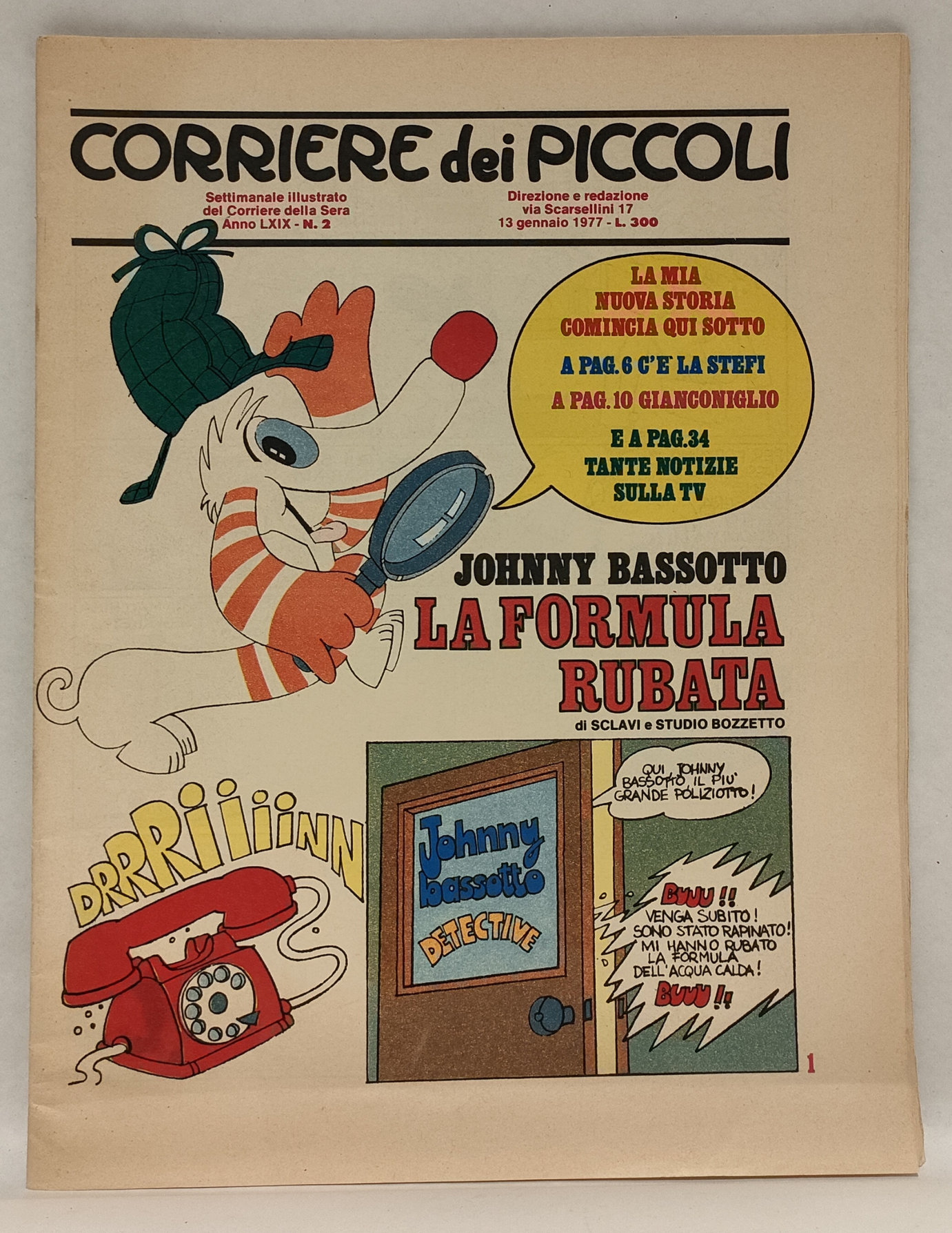 Corriere dei Piccoli – Anno 66esimo – N.2