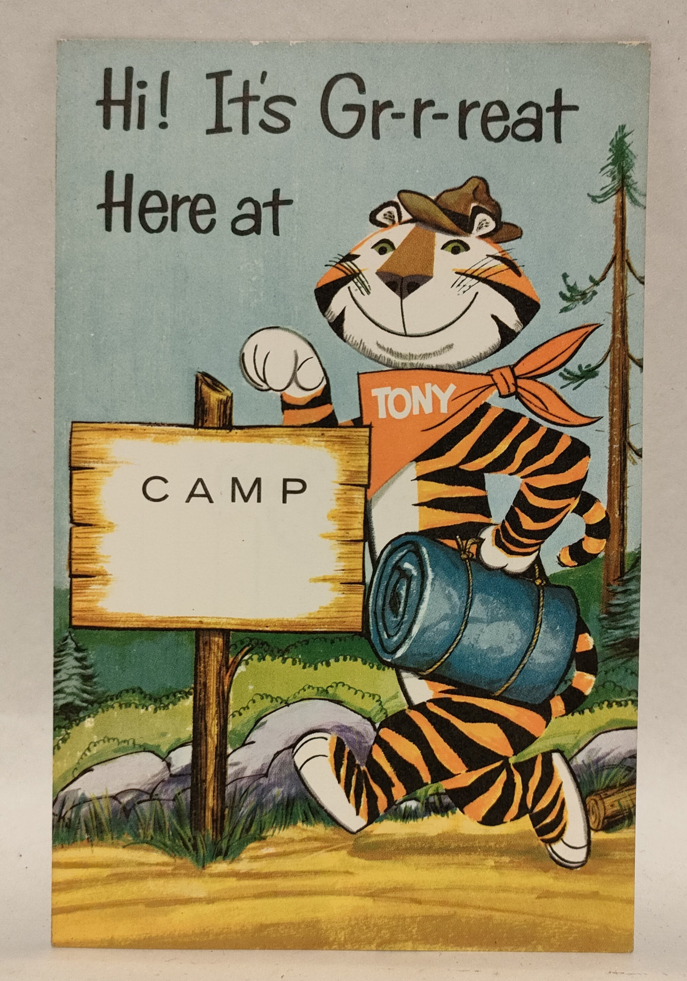 Cartolina – Tony e Tiger